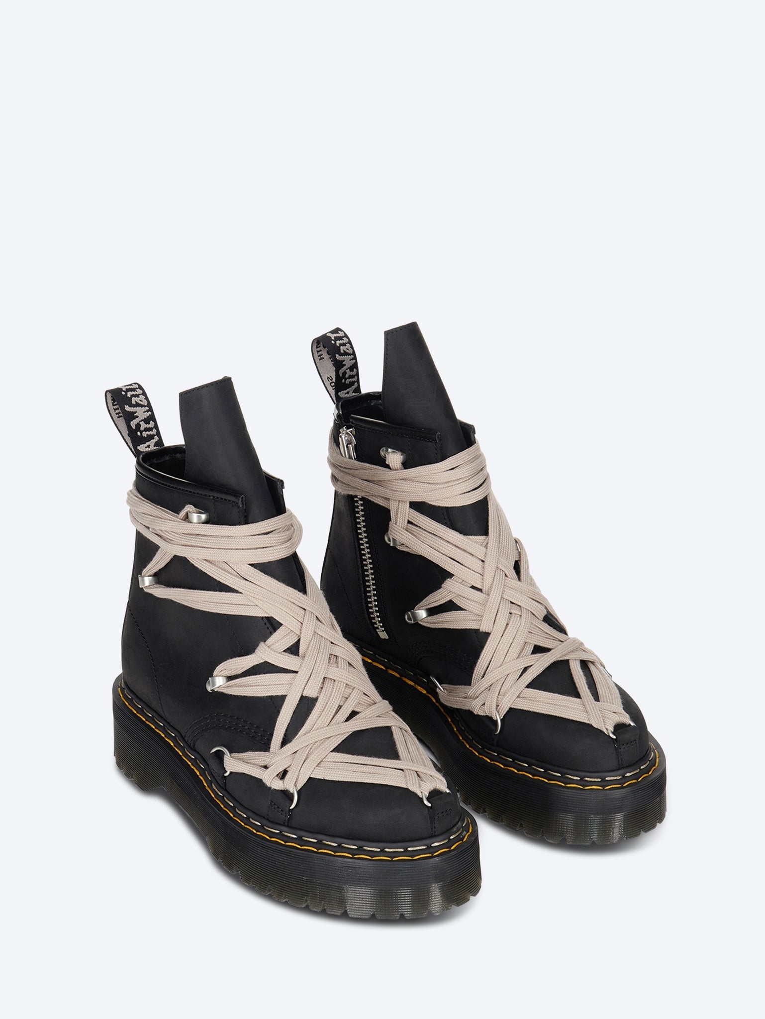 Оригінальна 1b60 quad sole pentalace boots RICK OWENS – збільшений вид