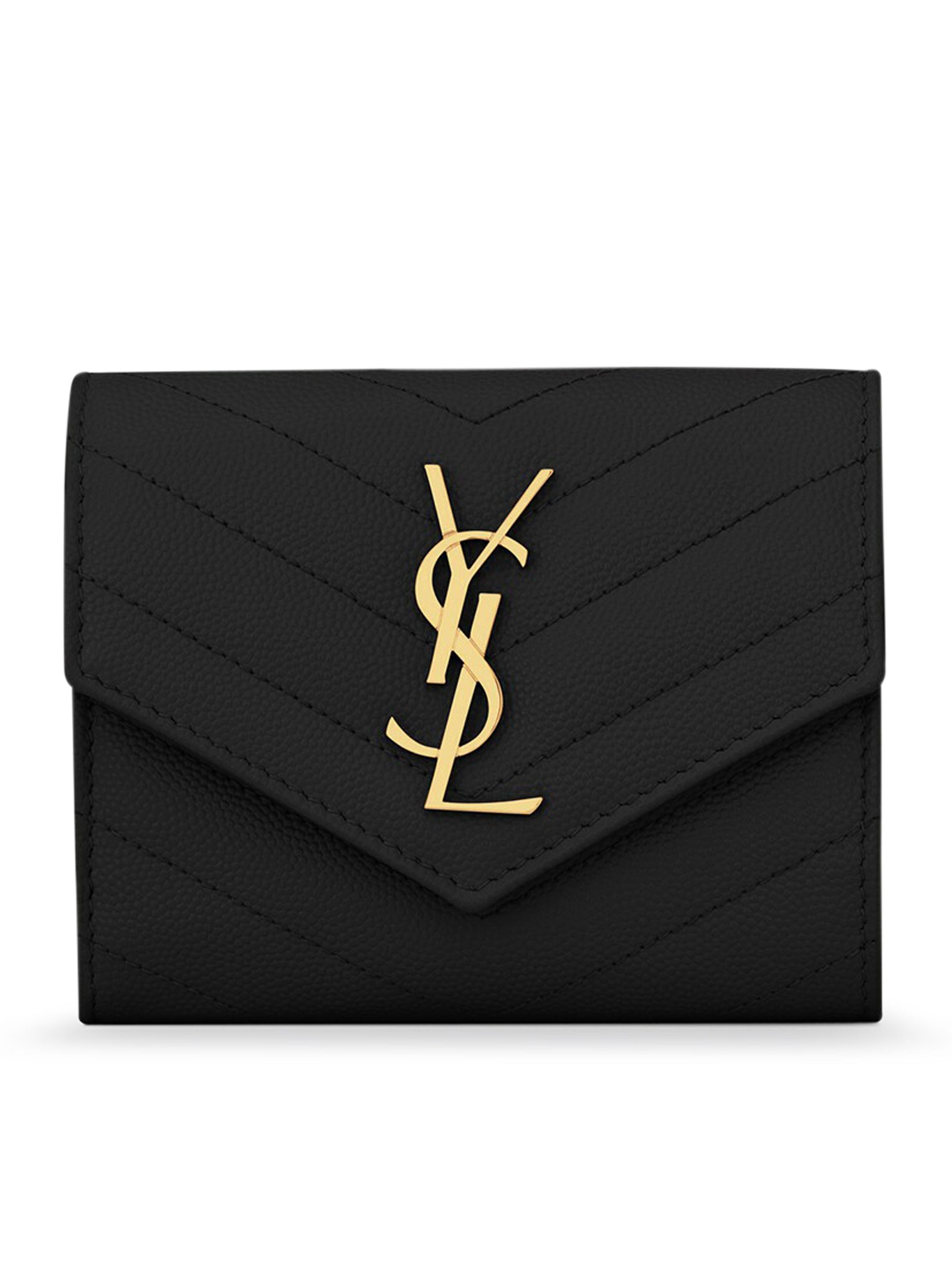 Оригінальна CASSANDRE MATELASSE` WALLET SAINT LAURENT – боковий вид