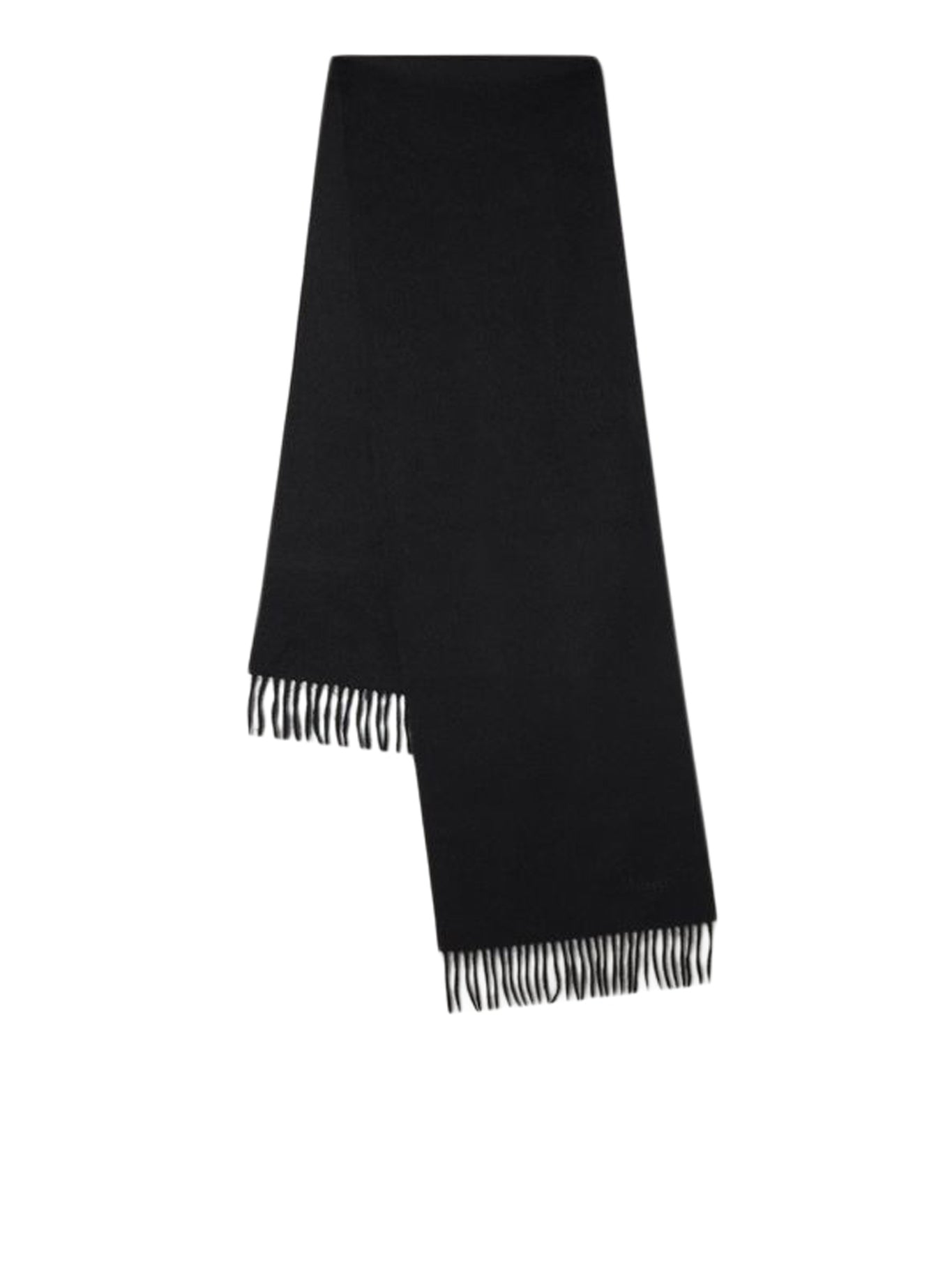 SCARF IN CASHMERE JACQUARD SAINT LAURENT – Гарантія оригінальності – вид ззаду
