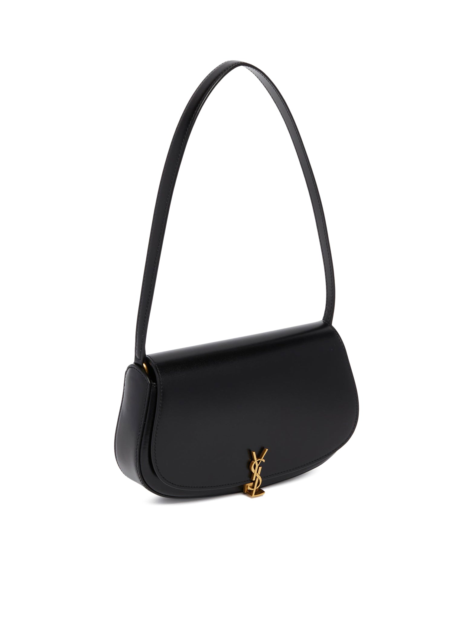 VOLTAIRE MINI LEATHER BOX BAG SAINT LAURENT – Гарантія оригінальності – вид ззаду