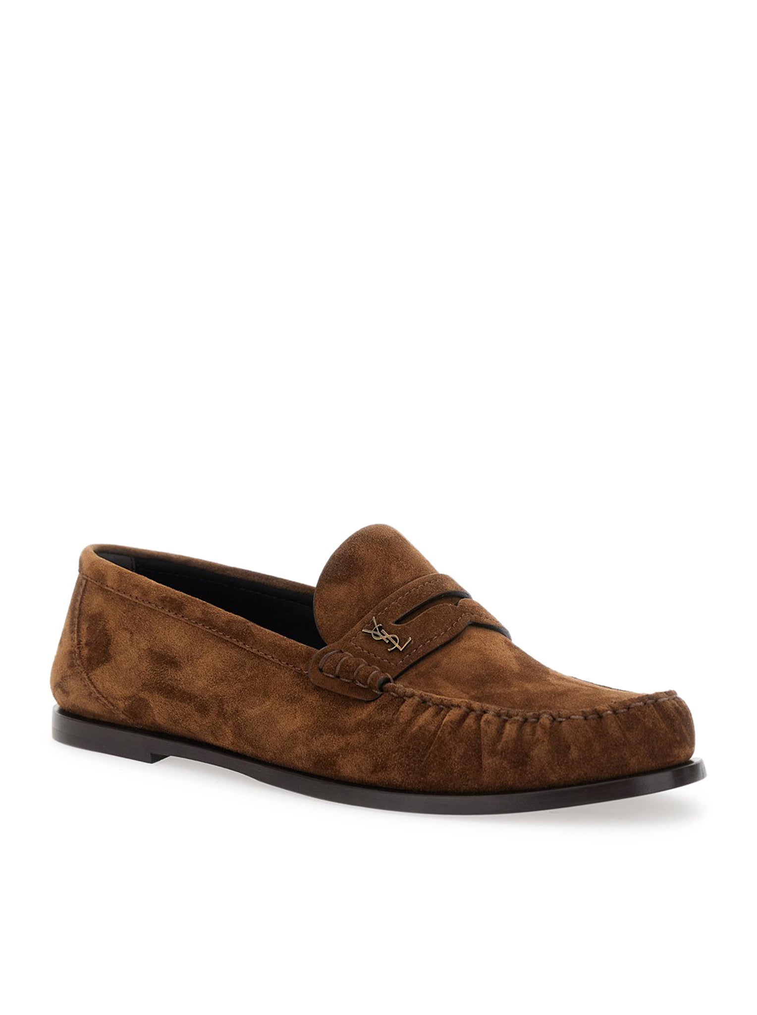 Оригінальна LAURENT SUEDE LOAFERS SAINT LAURENT – вид ззаду