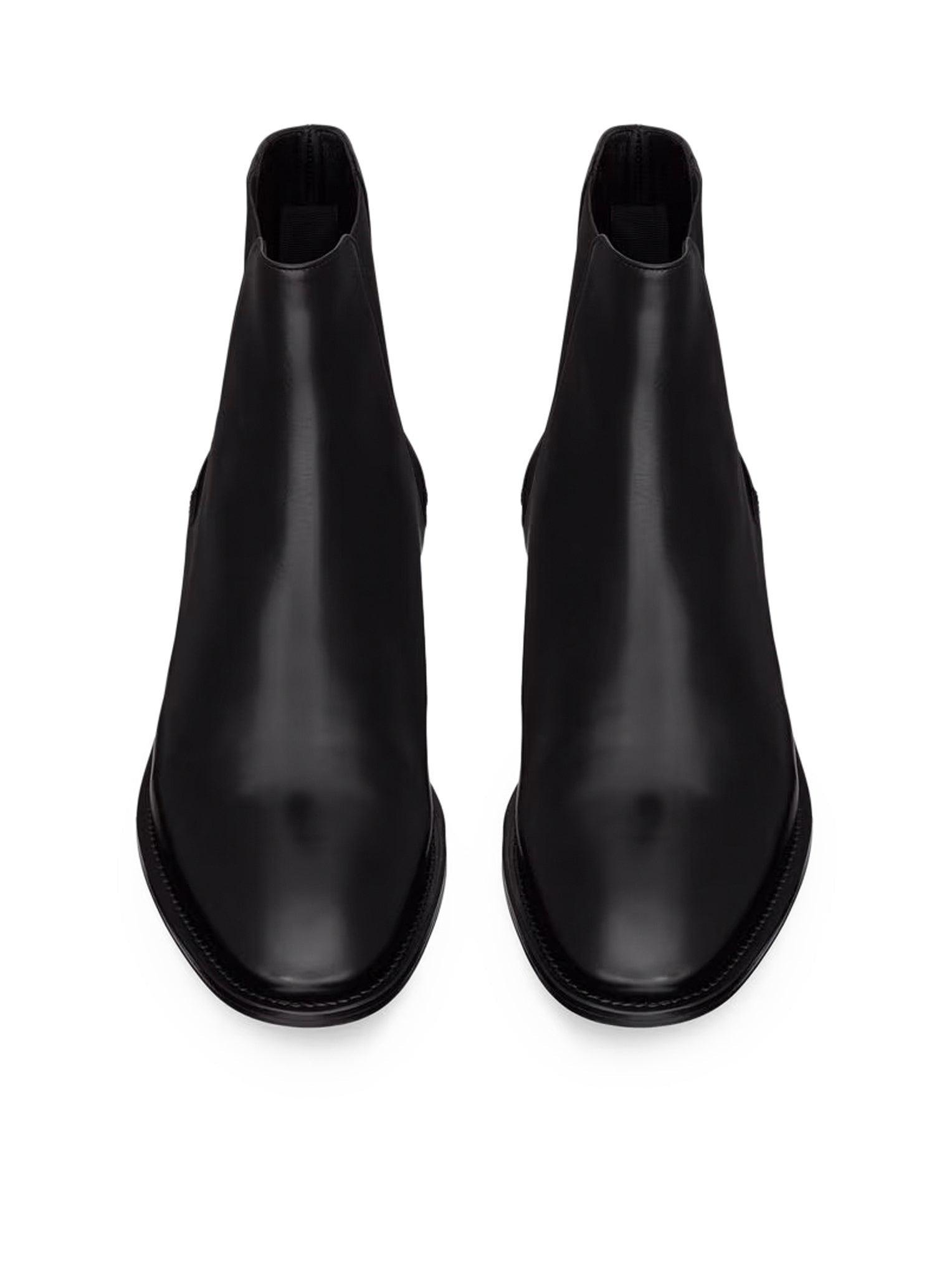 Оригінальна ADRIEN BOX LEATHER CHELSEA BOOTS SAINT LAURENT – детальний вид