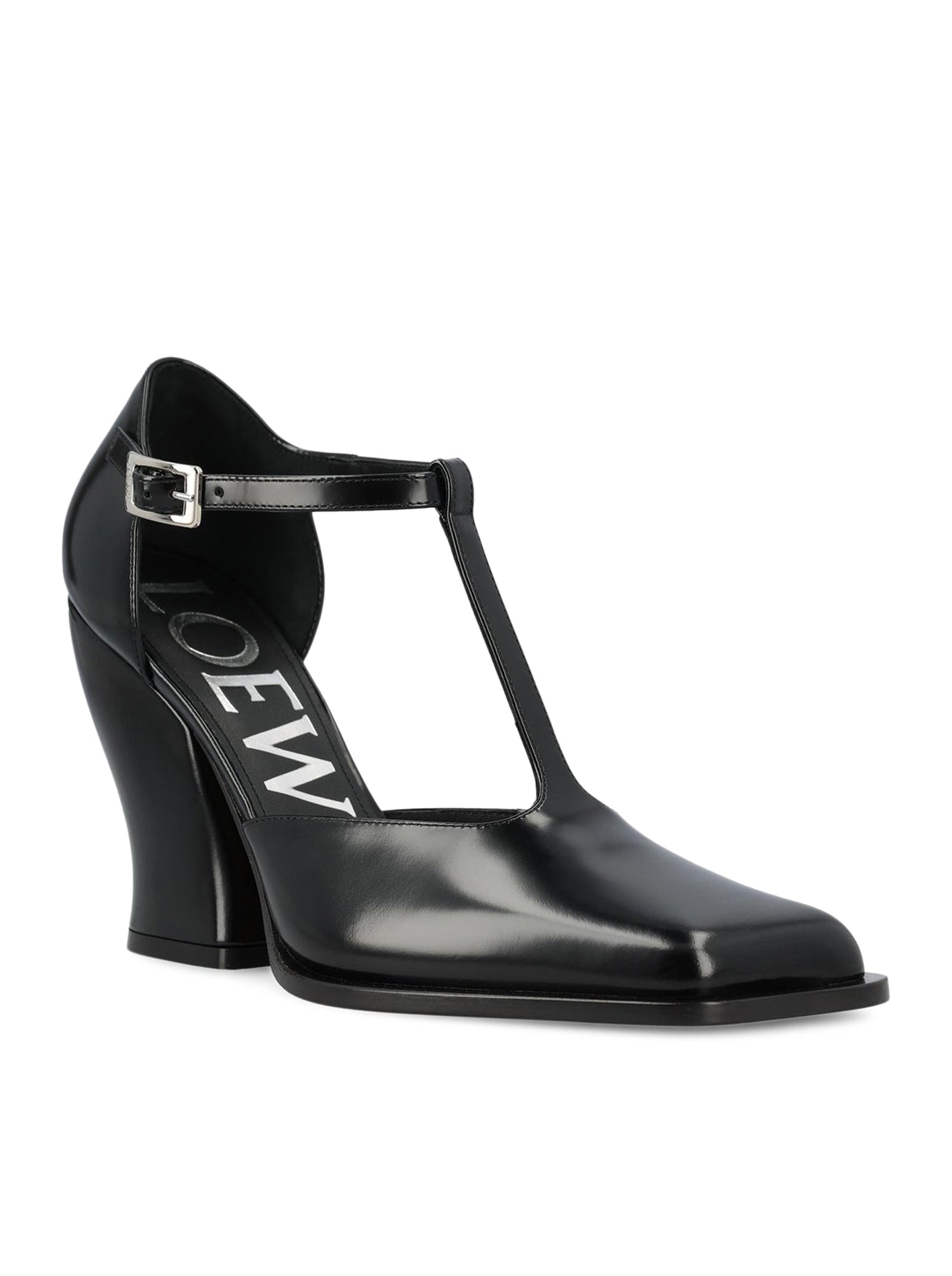T-BAR WAVE DÉCOLLETÉ IN BRUSHED CALFSKIN LOEWE оригінал – Купити в Україні – детальний вид