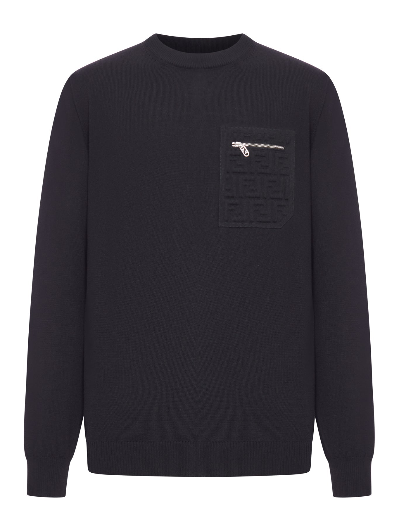 Оригінальна CREW NECK WOOL PULLOVER FENDI – боковий вид