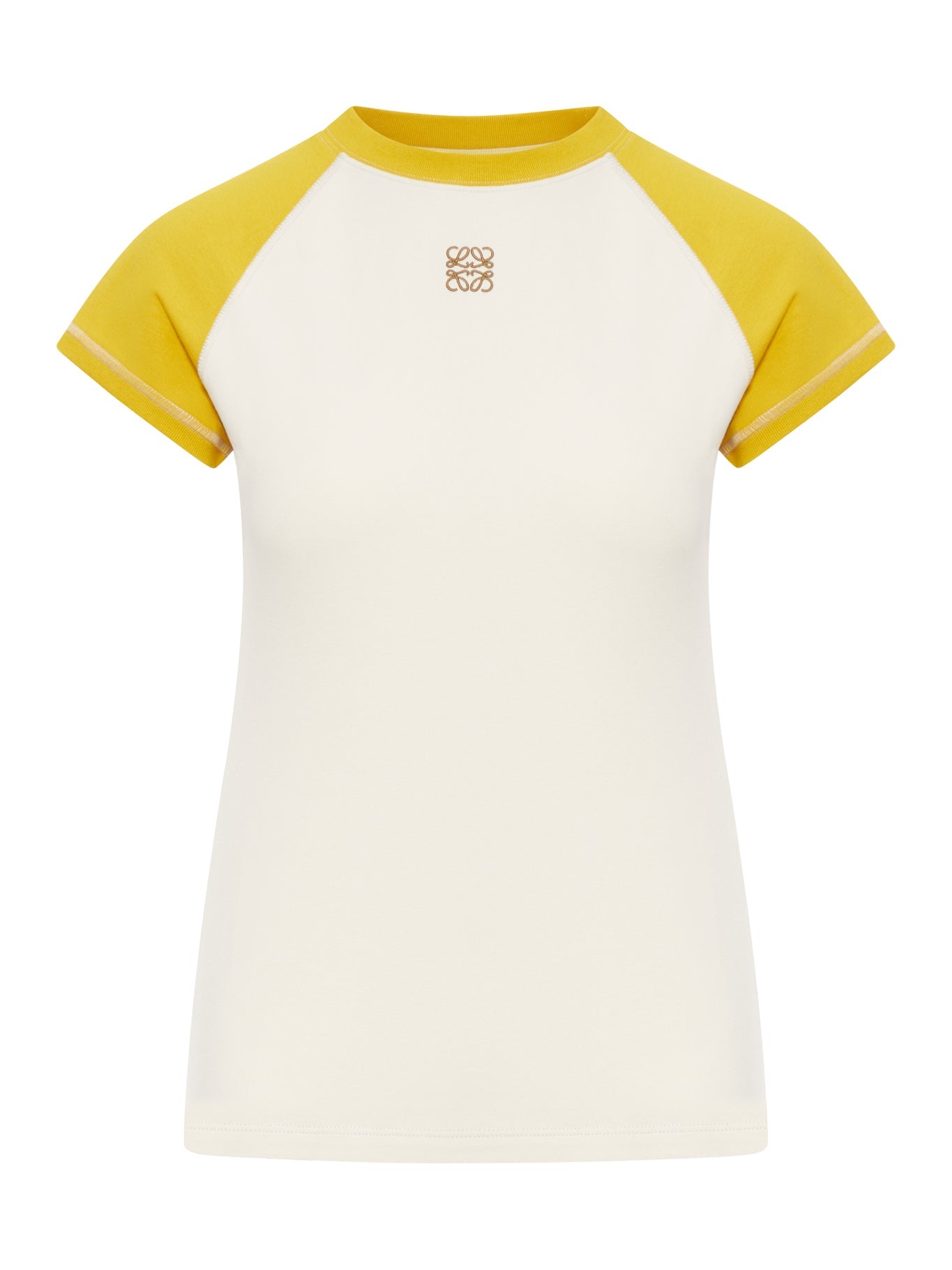SLIM FIT T-SHIRT IN COTTON BLEND LOEWE оригінал – Купити в Україні – боковий вид