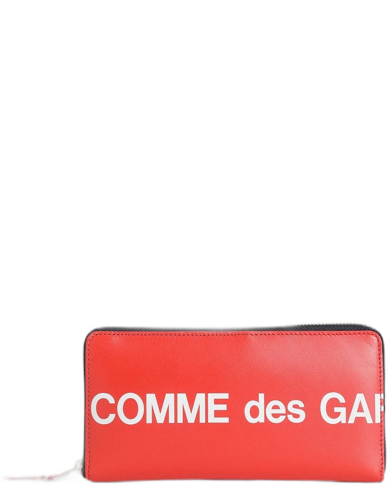 Portafoglio con Logo Enorme - COMME DES GARCONS (Background Removed)