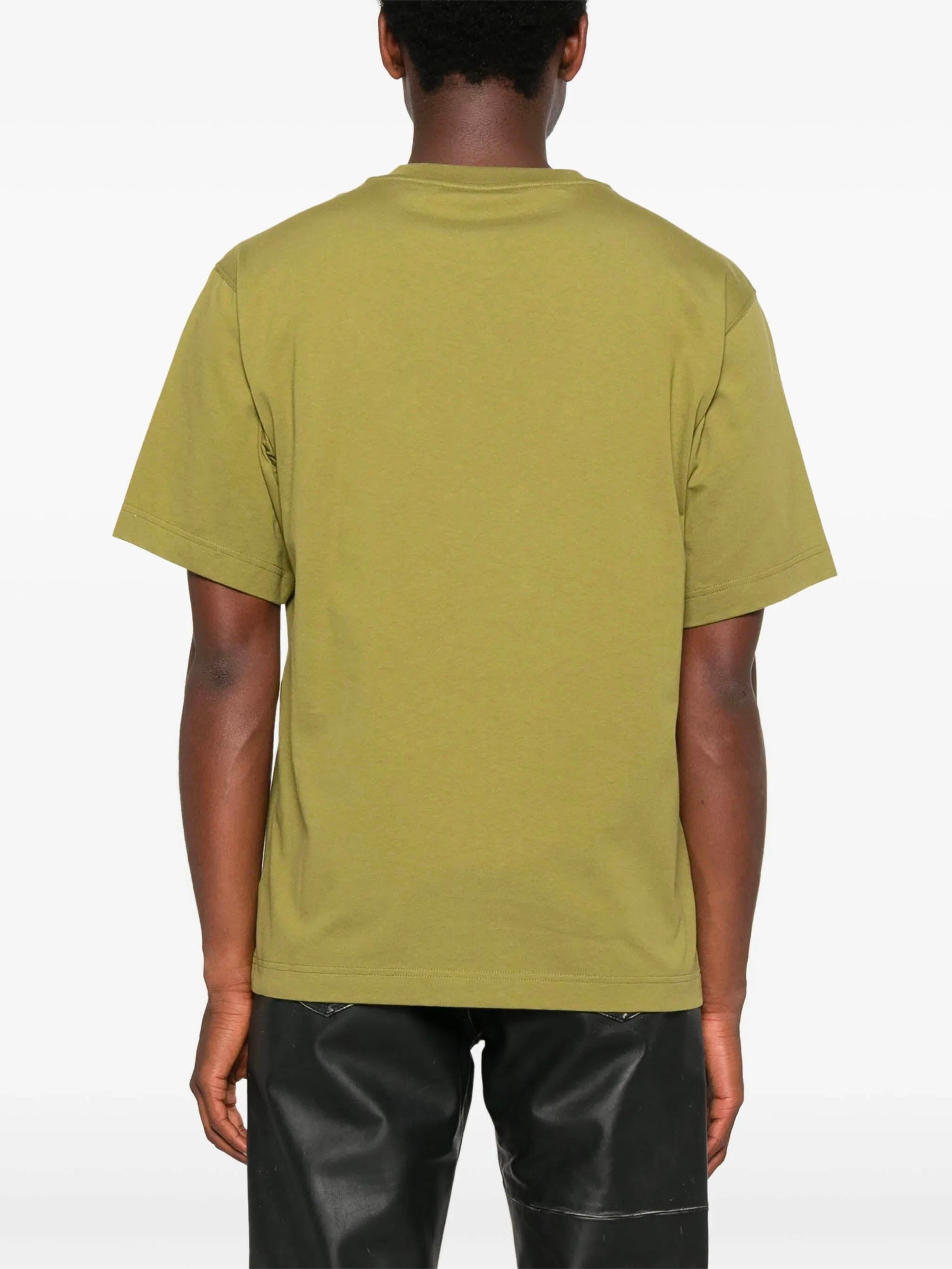 Cotton T-shirt with cross stitch EKD BURBERRY оригінал – Купити в Україні – детальний вид