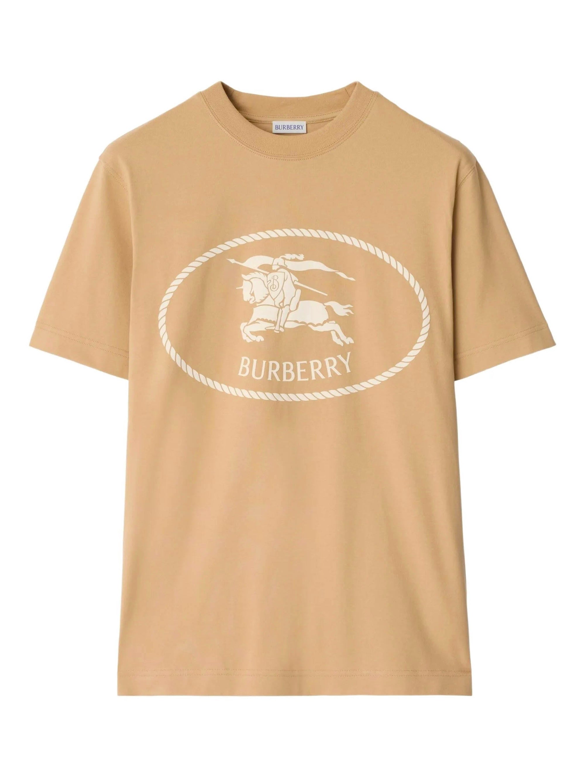 Knight Stamp T-shirt BURBERRY – Гарантія оригінальності – боковий вид