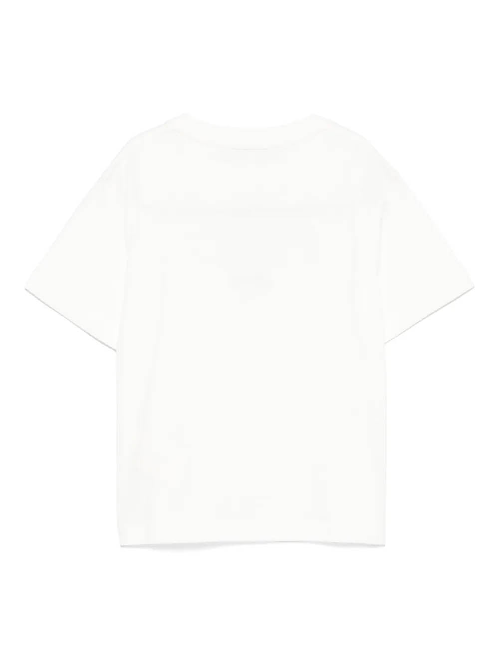 Logo T-shirt FENDI – Гарантія оригінальності – вид ззаду