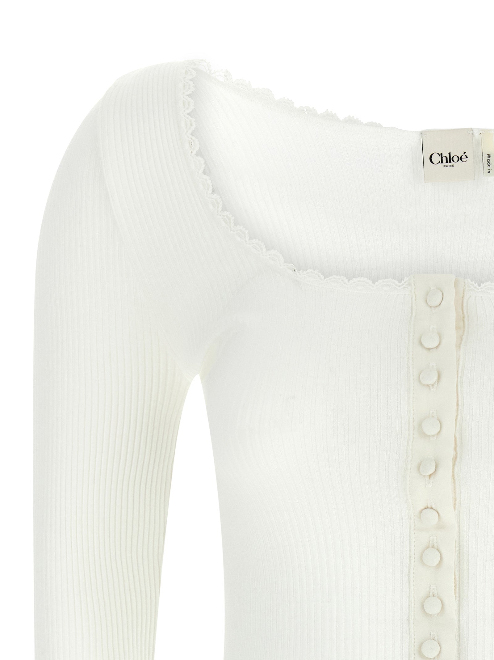 Mini Ruffled Cardigan CHLOE оригінал – Купити в Україні – детальний вид