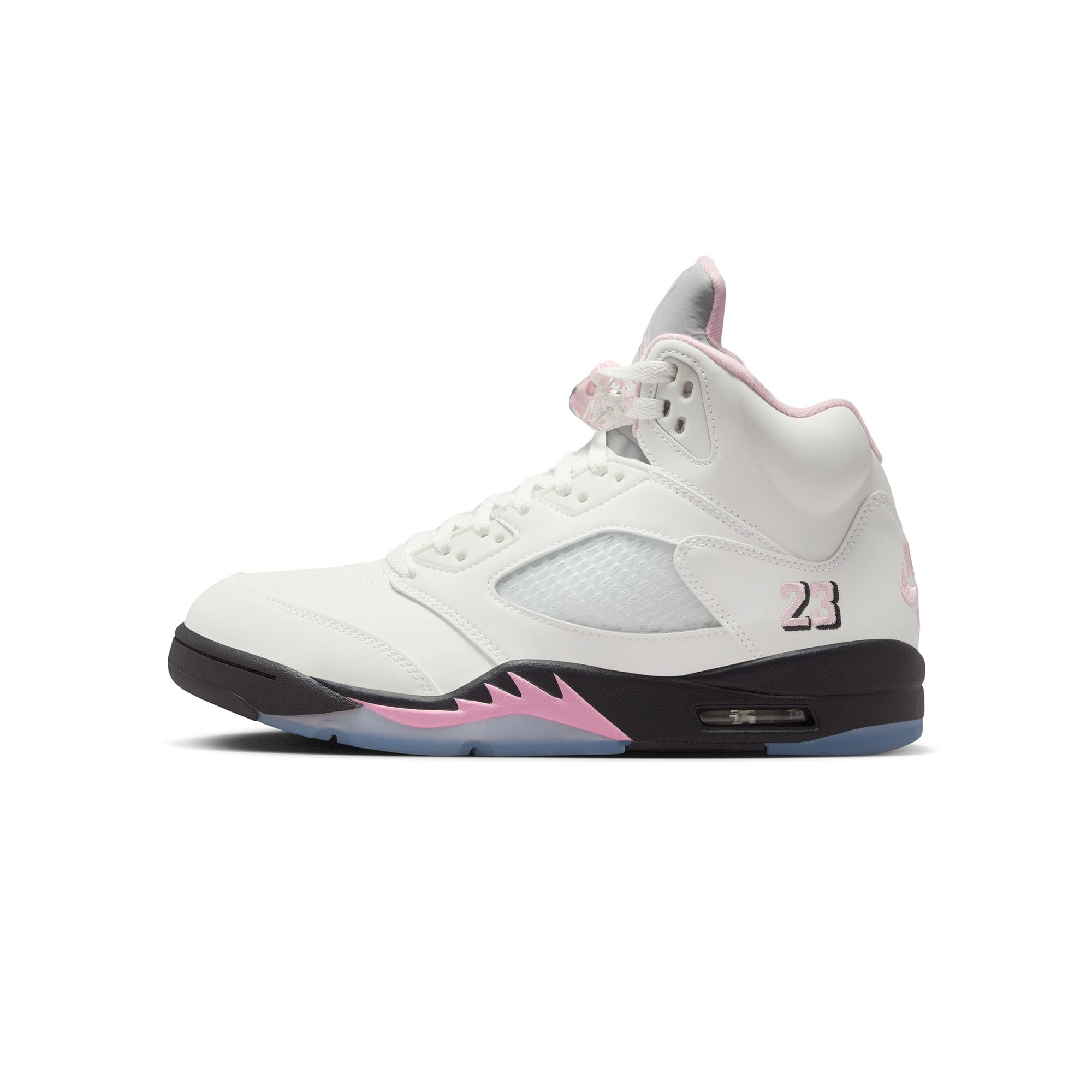 5 Mens Retro "Medium Soft Pink" Shoes AIR JORDAN оригінал – Купити в Україні – боковий вид