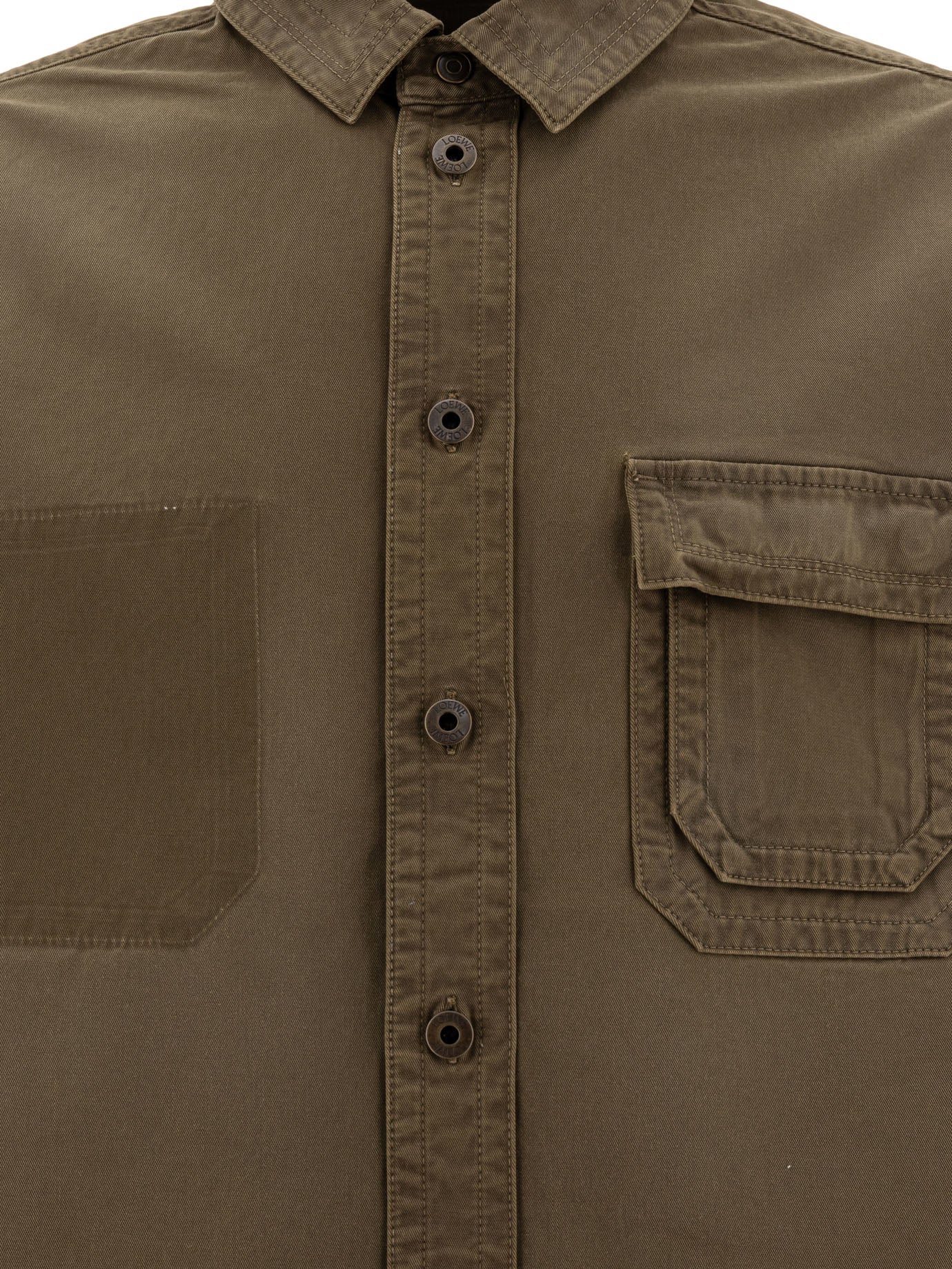 Cotton Overshirt Jacket LOEWE оригінал – Купити в Україні – детальний вид