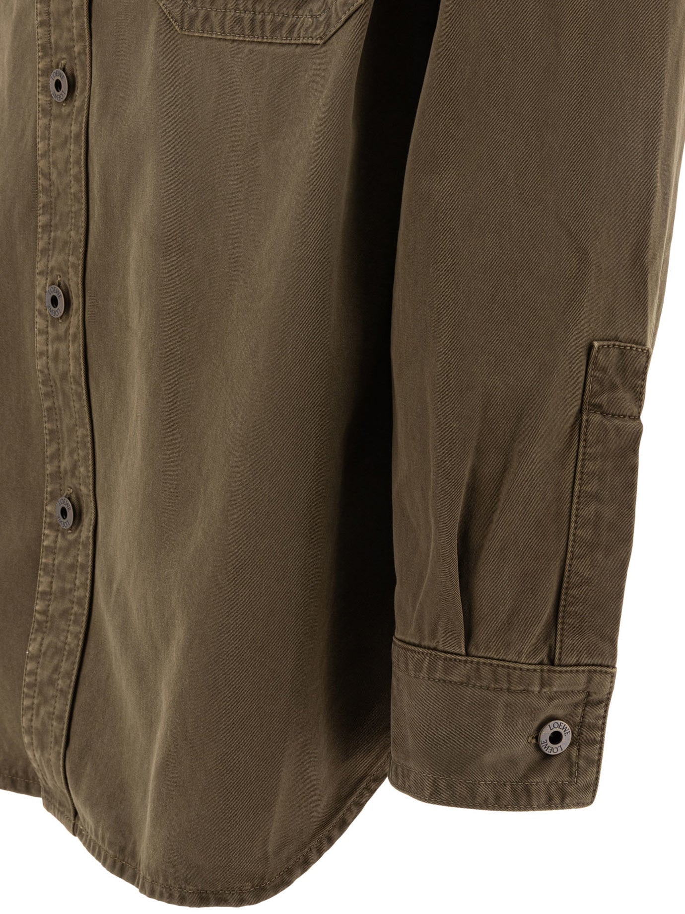 Cotton Overshirt Jacket LOEWE оригінал – Купити в Україні – збільшений вид