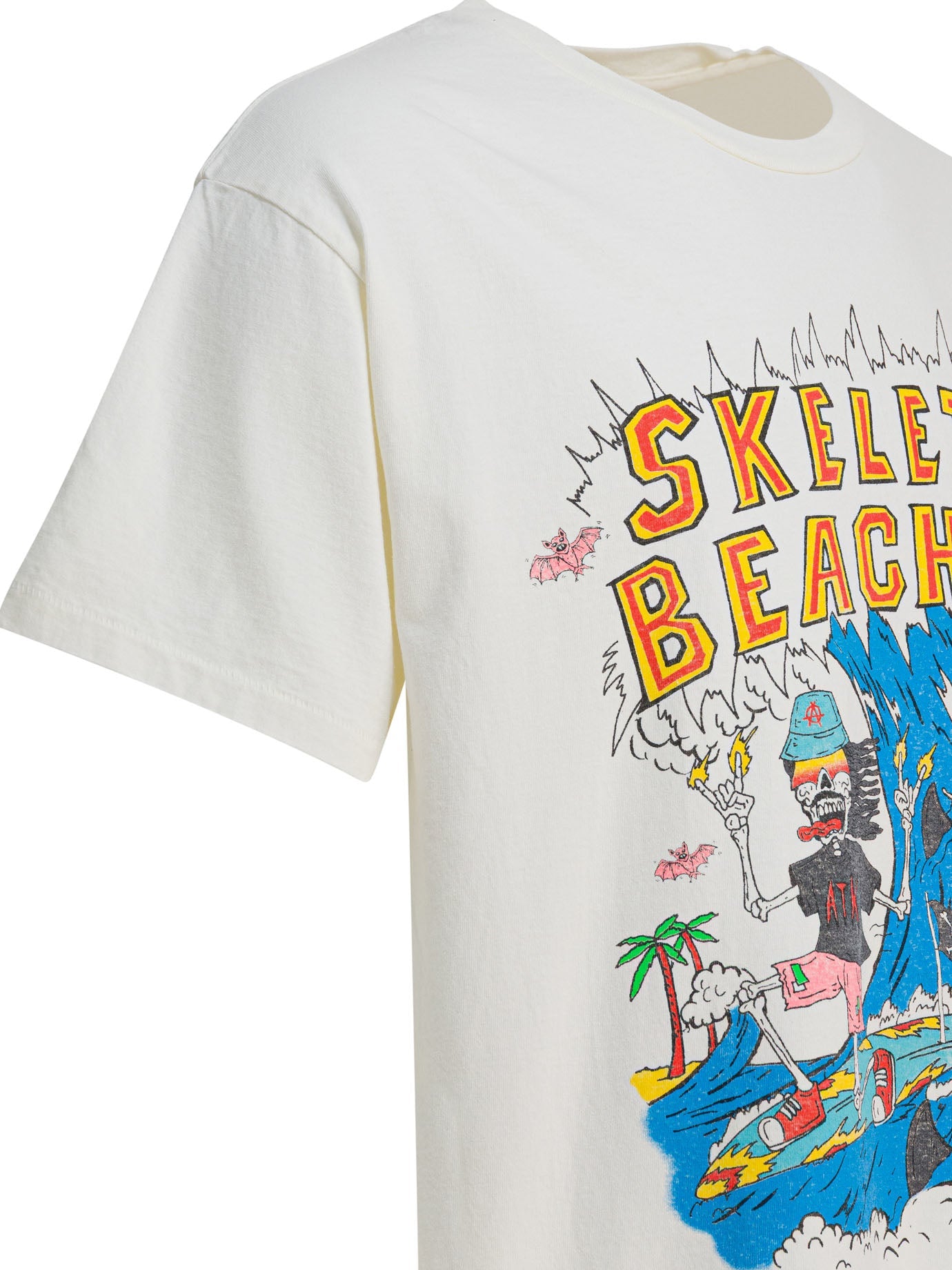 Skeleton Beach Surf T Shirt GALLERY DEPARTMENT – Гарантія оригінальності – збільшений вид