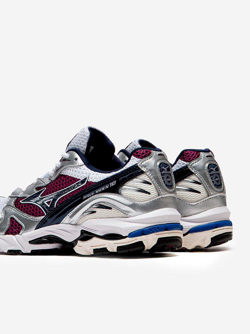 Wave Rider 10 bianche e viola MIZUNO оригінал – Купити в Україні – детальний вид