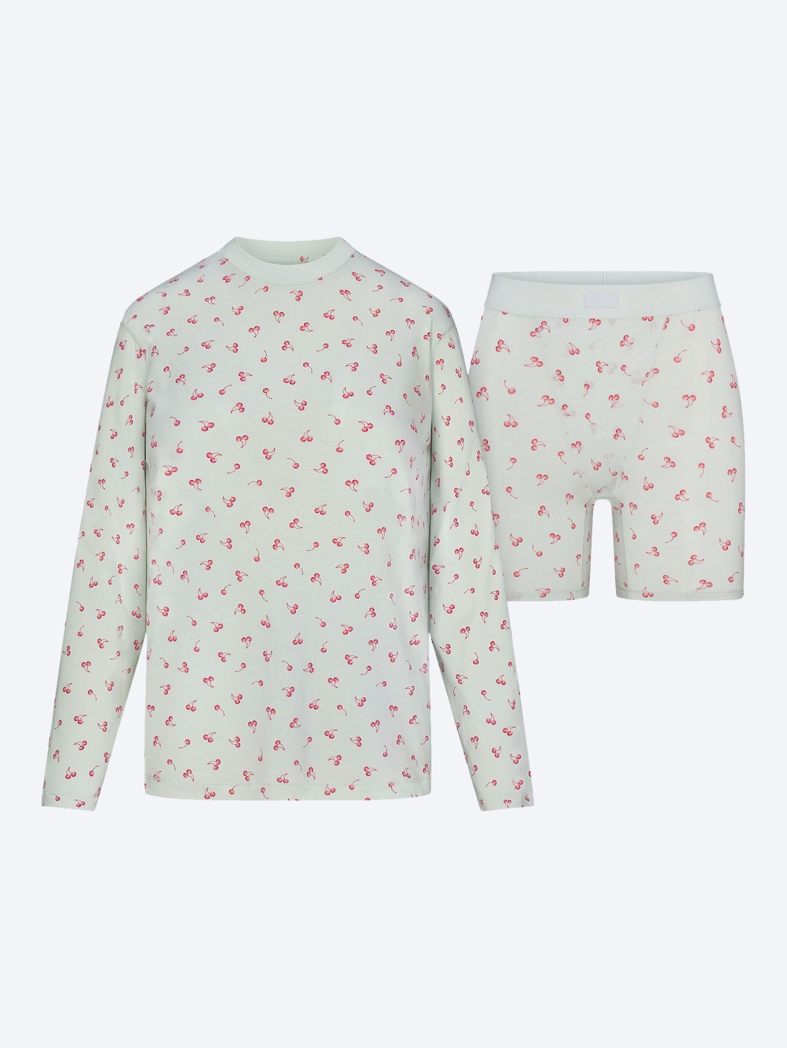 Boyfriend long sleeve and boxer set SKIMS оригінал – Купити в Україні – боковий вид