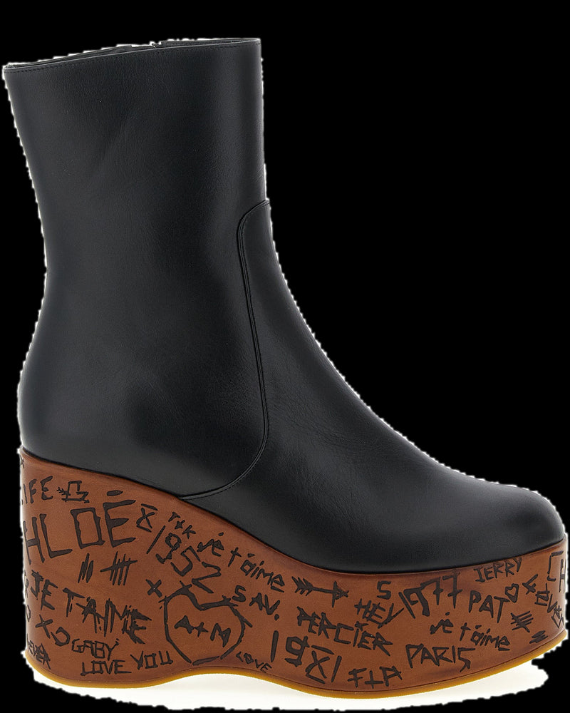 BG_REMOVED_CATALOG_'Maxime' Ankle Boots - CHLOE