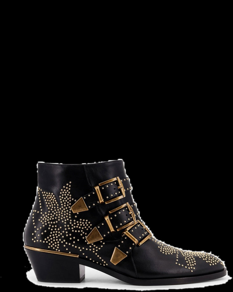 BG_REMOVED_CATALOG_Susan Leather Boots With Metal Details - CHLOE