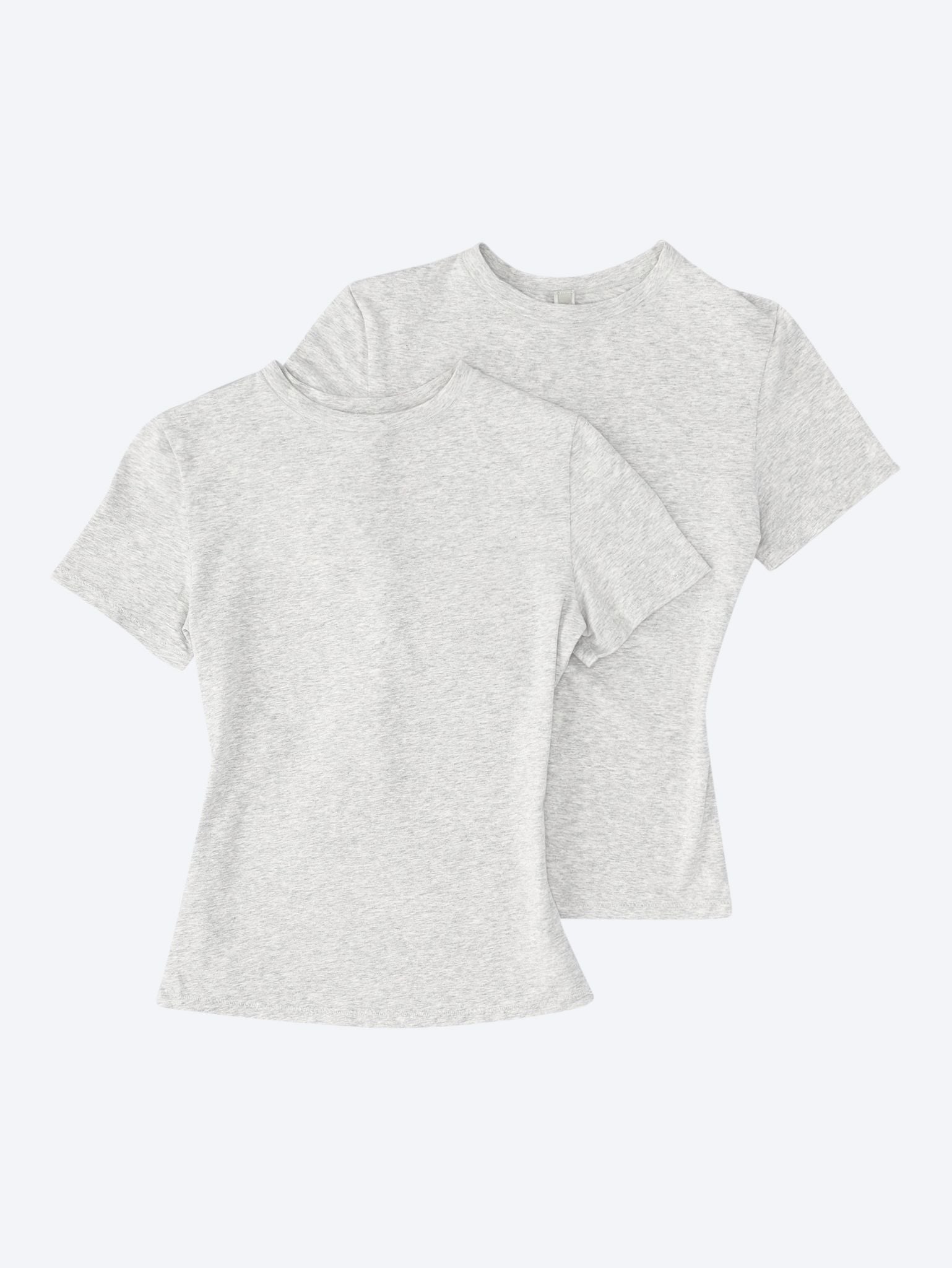 Cotton Jersey 2 Pack T-Shirt SKIMS оригінал – Купити в Україні – боковий вид