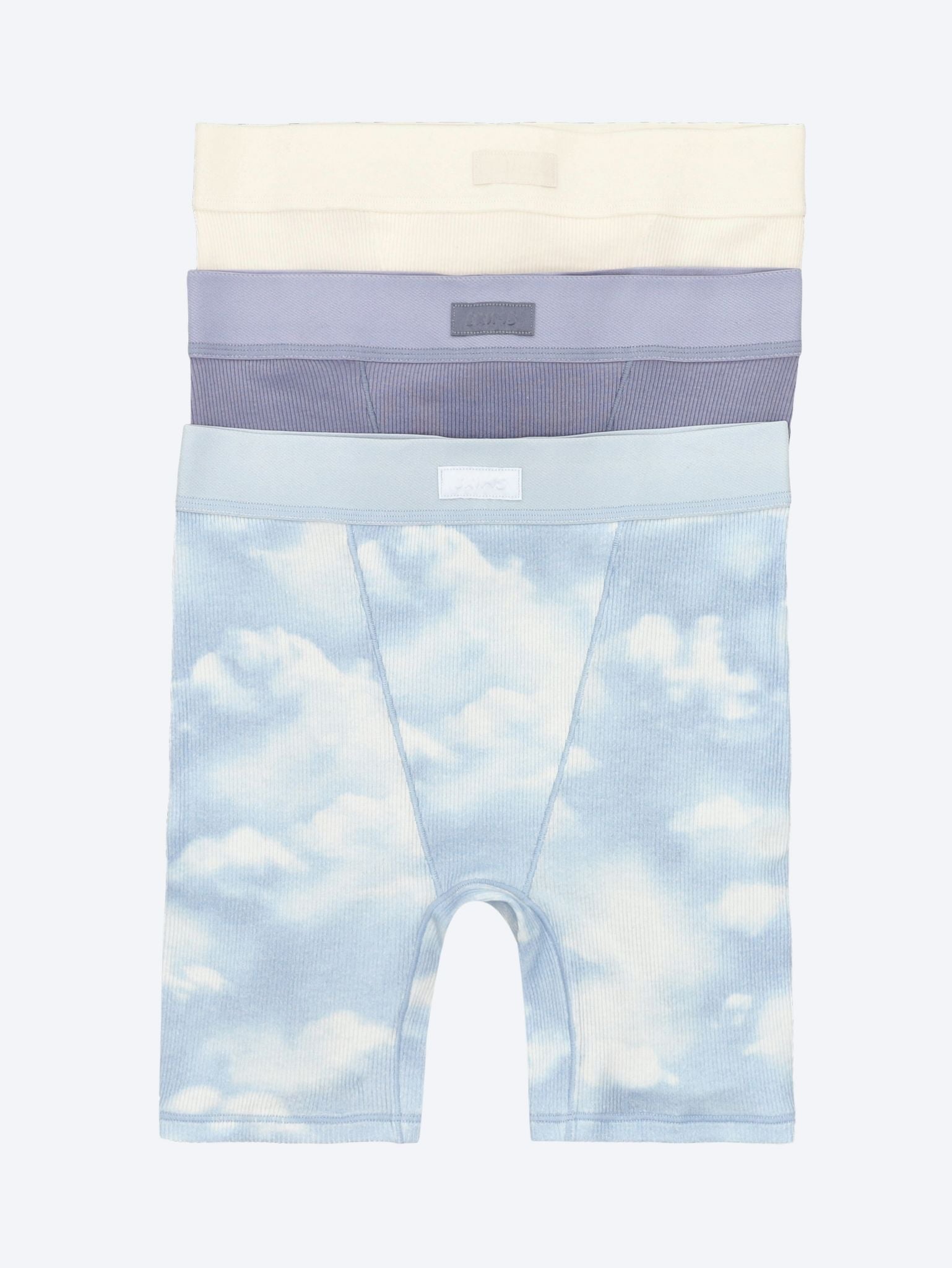 Оригінальна Cotton rib boxer 3-pack SKIMS – боковий вид