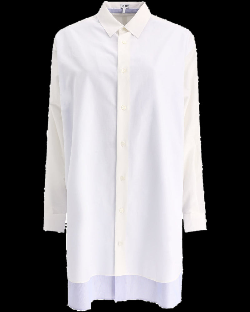 BG_REMOVED_CATALOG_Double Layer Chemise Dress - LOEWE