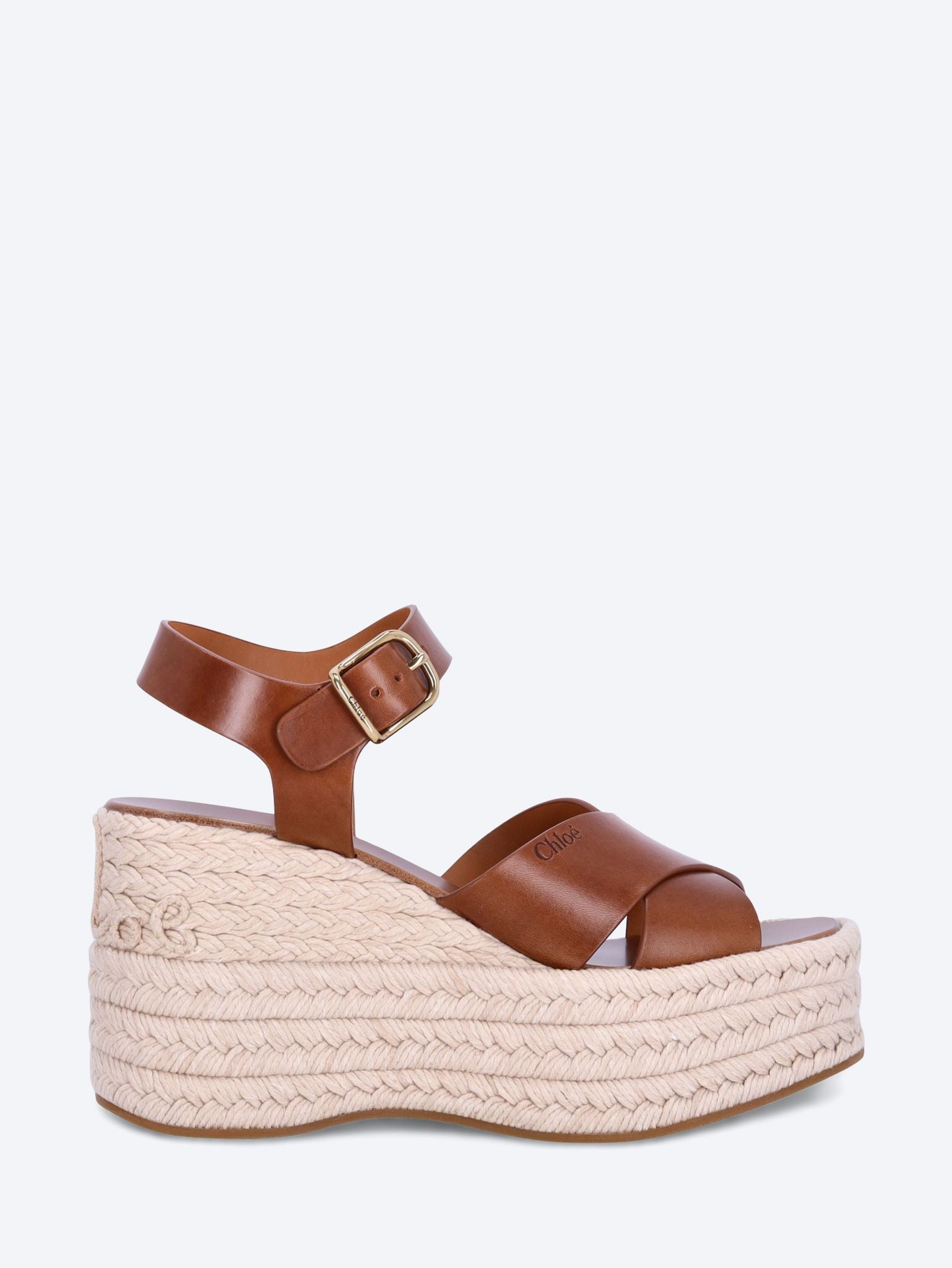 Isla leather sandals CHLOE оригінал – Купити в Україні – боковий вид