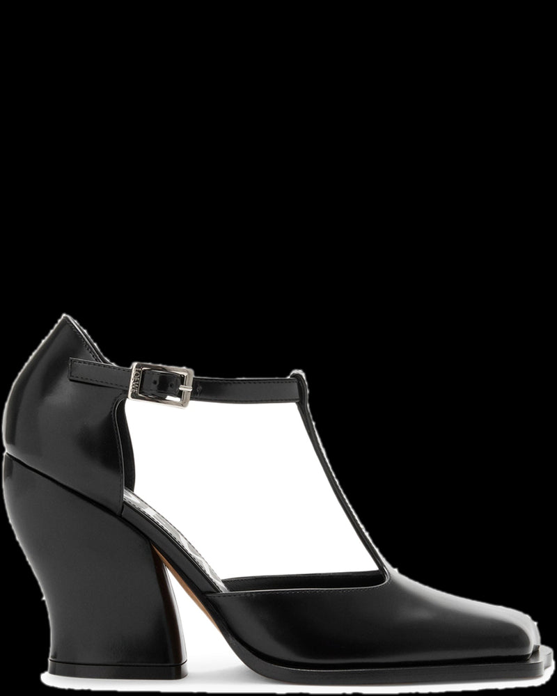 BG_REMOVED_CATALOG_T-BAR WAVE DÉCOLLETÉ IN BRUSHED CALFSKIN - LOEWE
