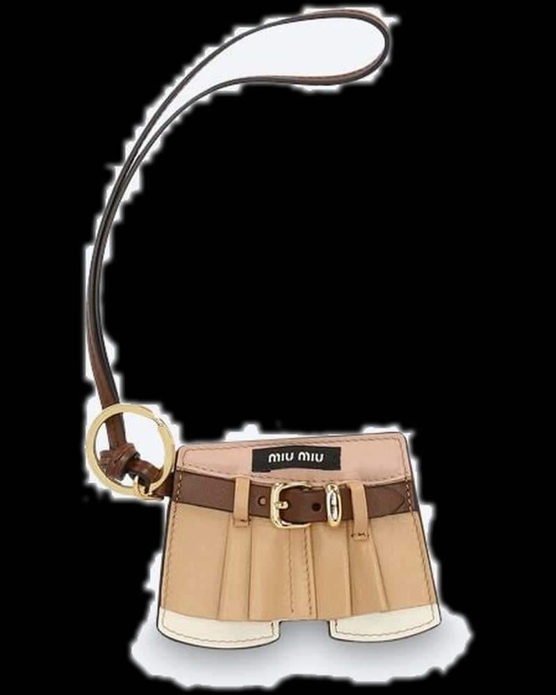 BG_REMOVED_CATALOG_Leather keychain trick - MIU MIU