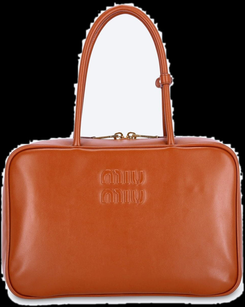 BG_REMOVED_CATALOG_Leather beau bag - MIU MIU