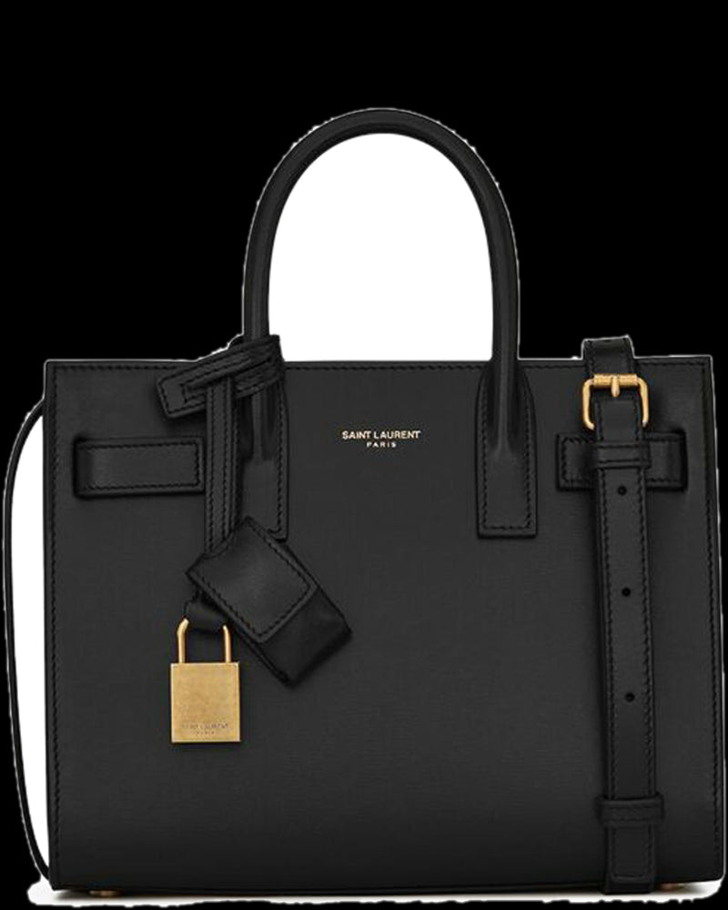 BG_REMOVED_CATALOG_SMOOTH LEATHER SAC DE JOUR BAG - NANO - SAINT LAURENT