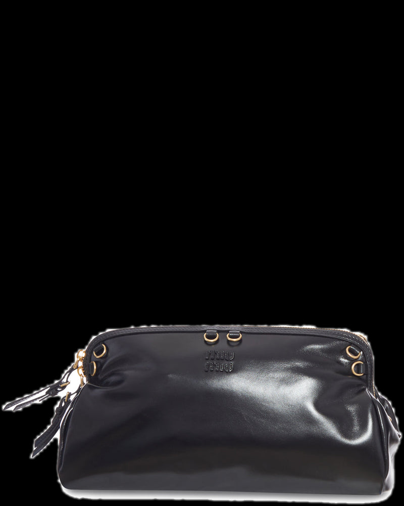 BG_REMOVED_CATALOG_SOFTY SHINY LEATHER BAG - MIU MIU