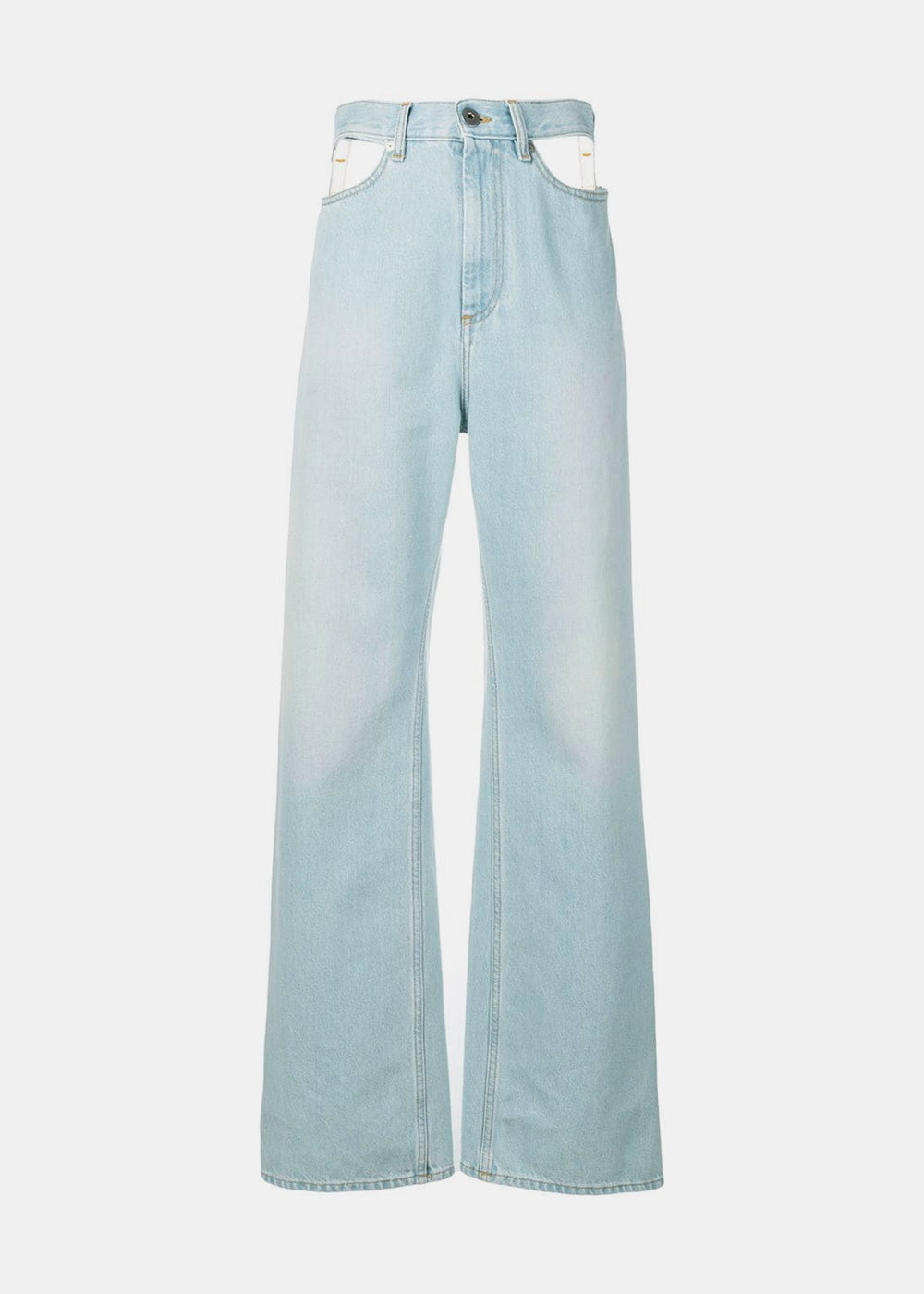 Light Blue Denim Jeans Maison margiela оригінал – Купити в Україні – боковий вид
