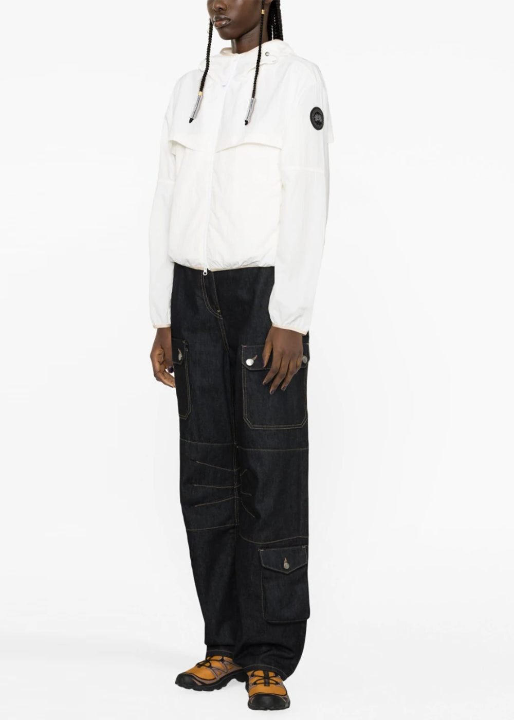 White Sinclair Jacket Canada goose – Гарантія оригінальності – вид ззаду