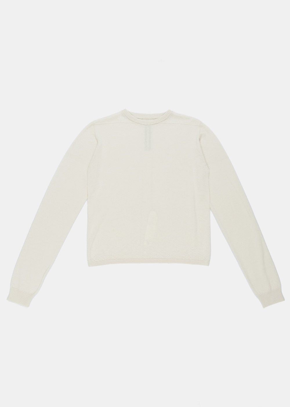 Оригінальна Beige Cropped Level Sweater Rick owens – боковий вид