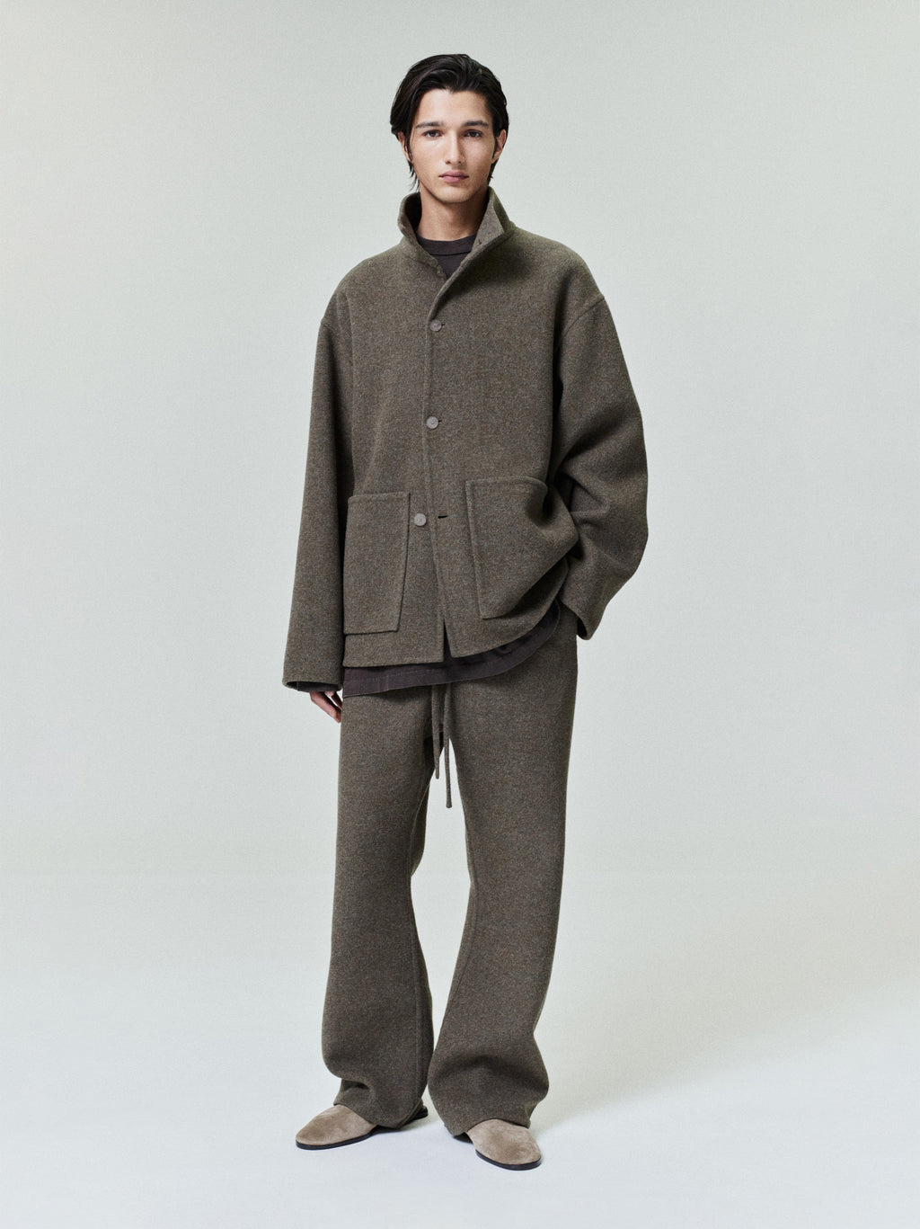 Double Face Wool Cashmere Sport Jacket Fear of god оригінал – Купити в Україні – боковий вид