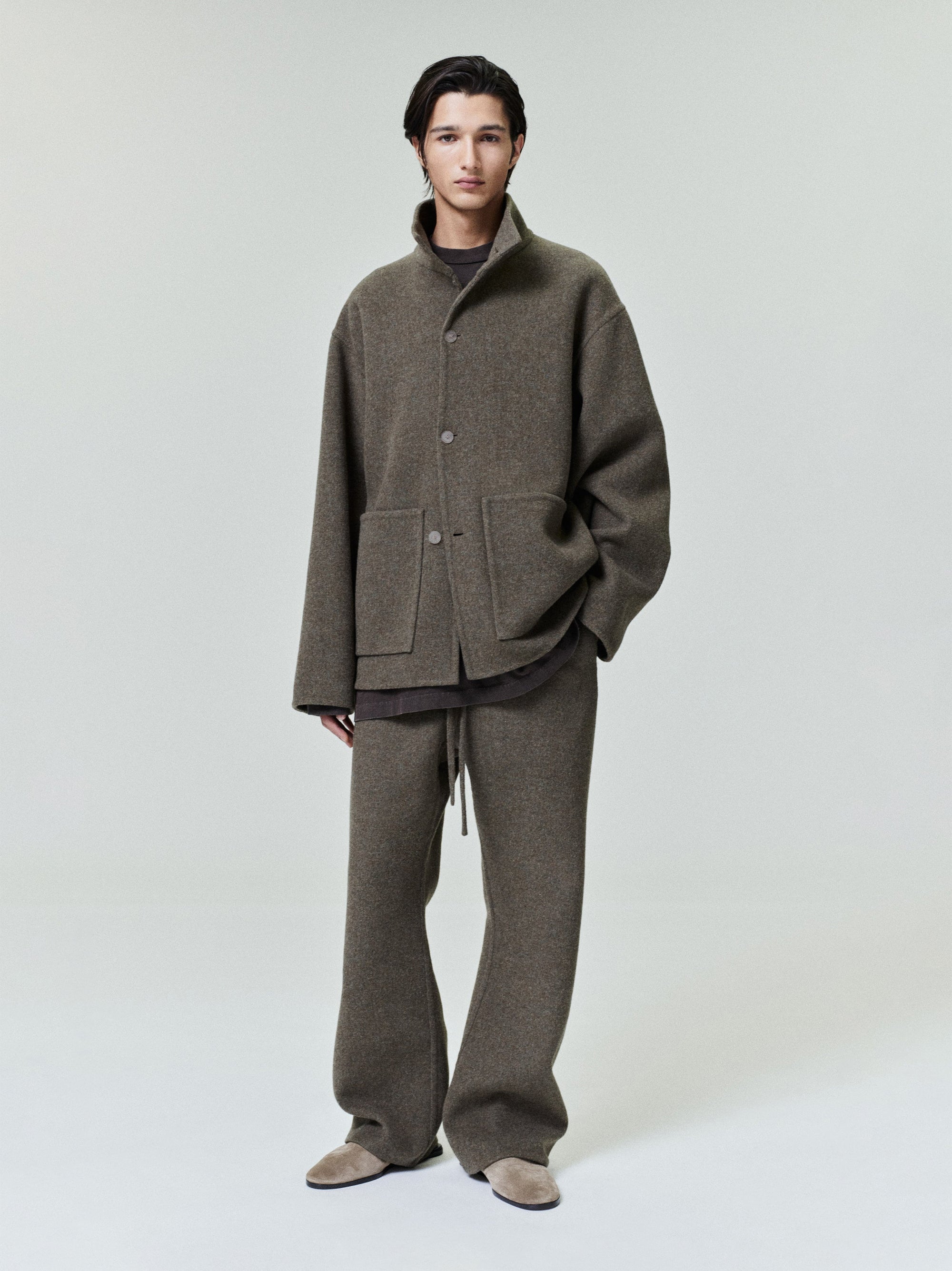 Double Face Wool Cashmere Sport Jacket Fear of god оригінал – Купити в Україні – боковий вид