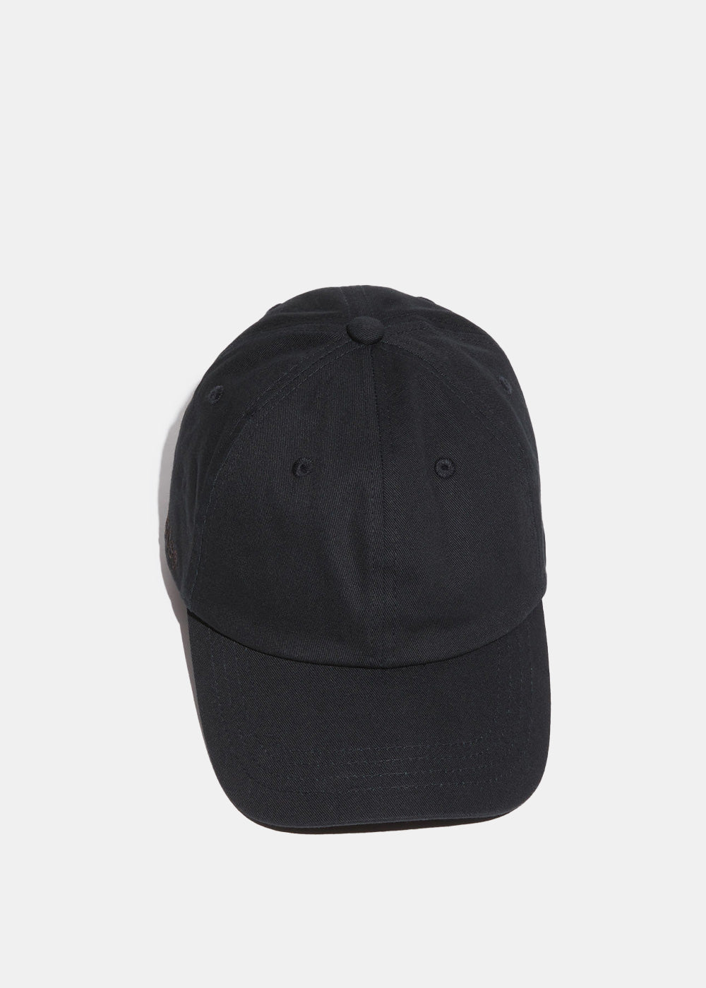 Black Cotton Baseball Cap Acne studios – Гарантія оригінальності – боковий вид