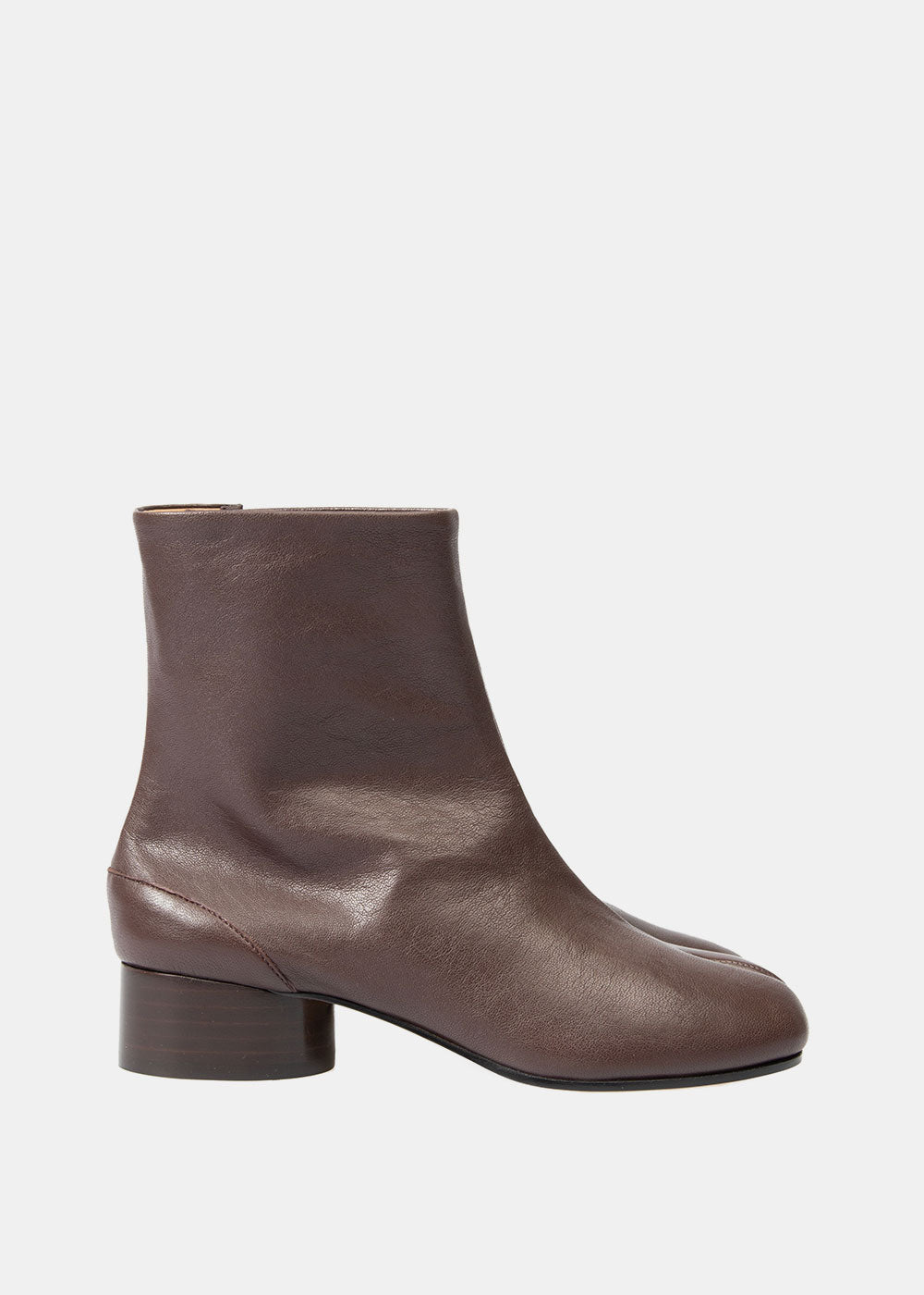 Brown Tabi Ankle Boots Maison margiela оригінал – Купити в Україні – боковий вид