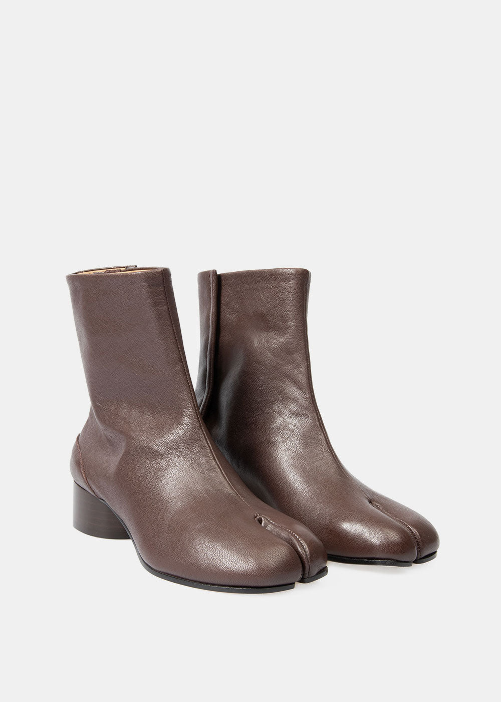 Brown Tabi Ankle Boots Maison margiela оригінал – Купити в Україні – вид ззаду