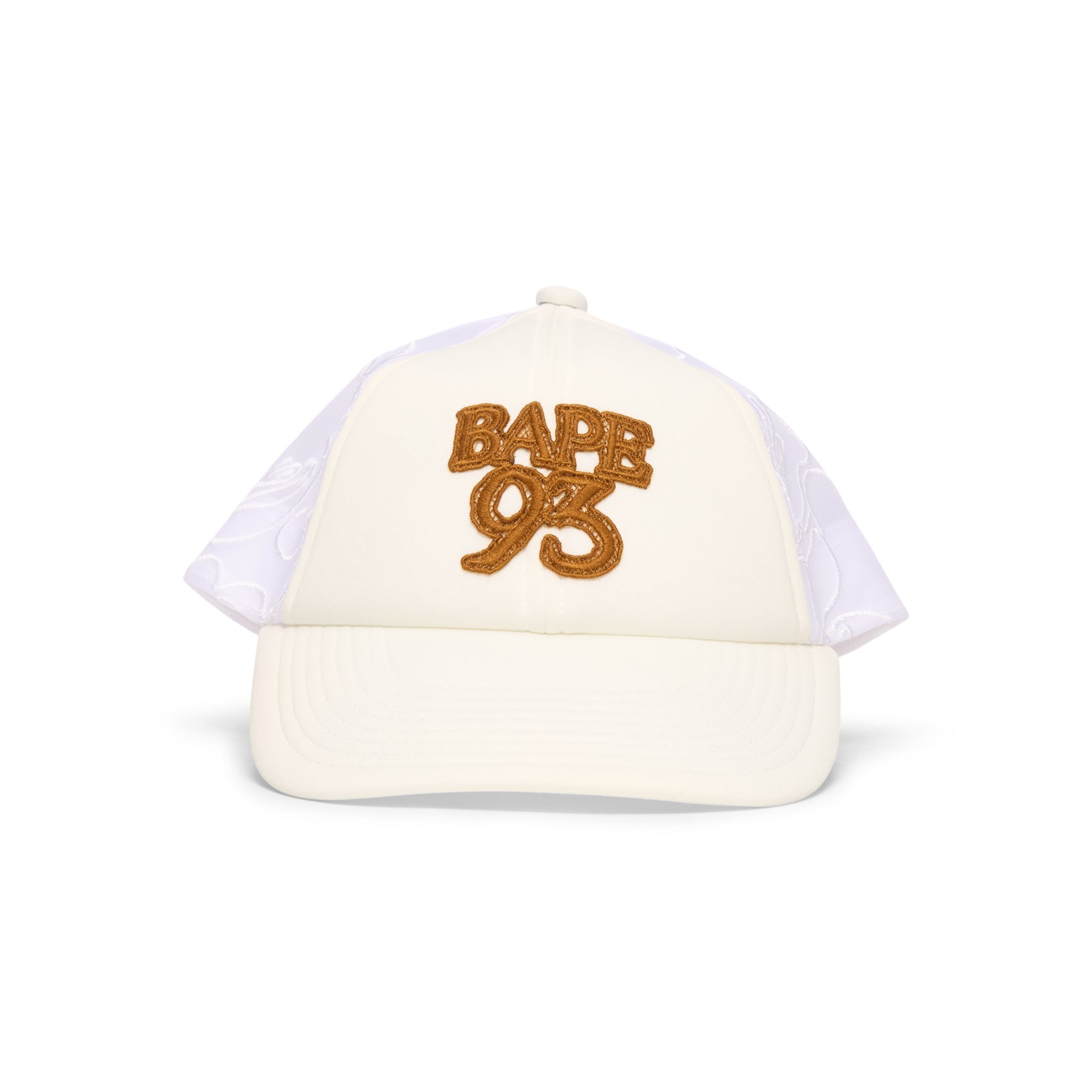 Line Camo Jacquard Mesh Blocking Logo Cap A bathing ape – Гарантія оригінальності – боковий вид