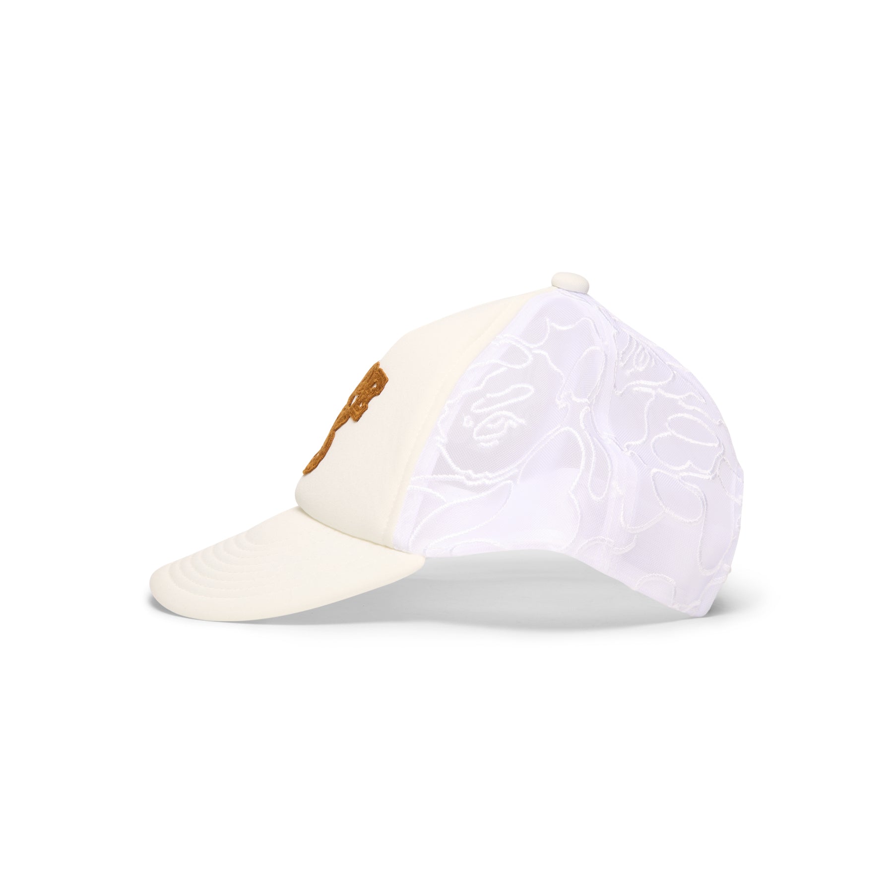 Line Camo Jacquard Mesh Blocking Logo Cap A bathing ape – Гарантія оригінальності – детальний вид