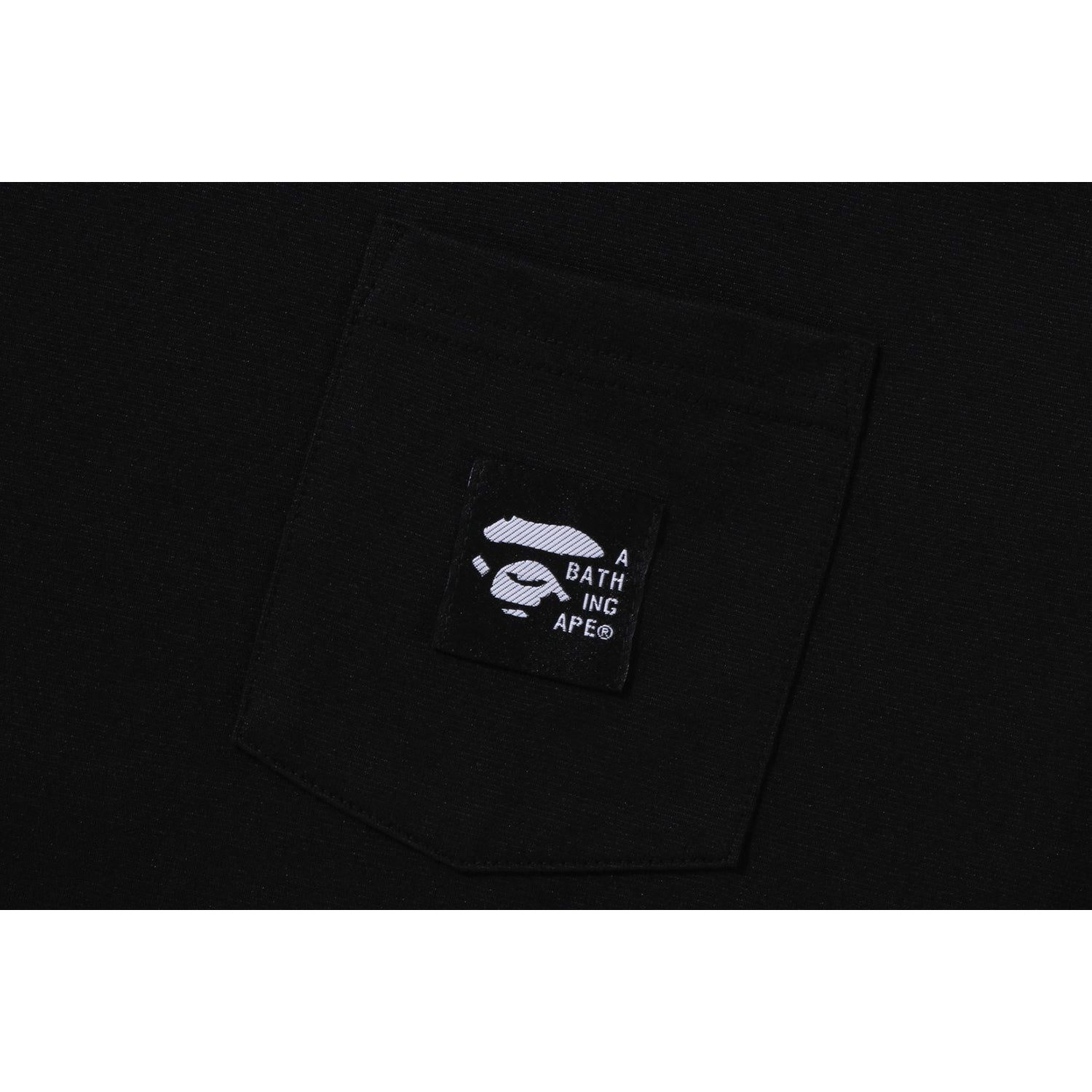 Оригінальна Label Pocket Tee Mens A bathing ape – вид ззаду