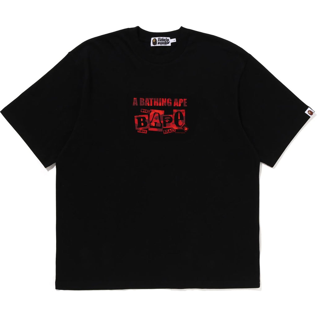 Text Graphic Tee Mens A bathing ape оригінал – Купити в Україні – боковий вид