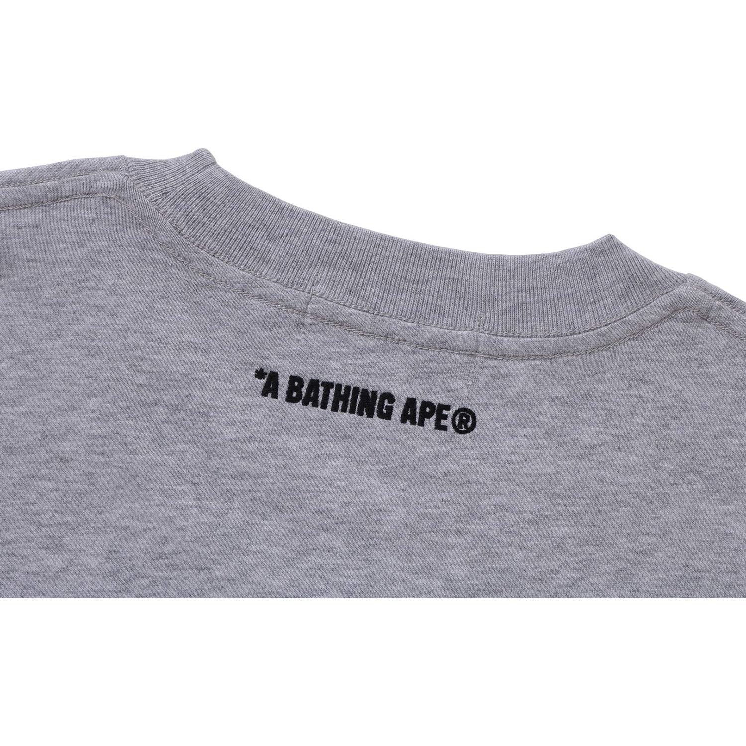 Tonal Ape Head One Point Tee Mens A bathing ape – Гарантія оригінальності – збільшений вид