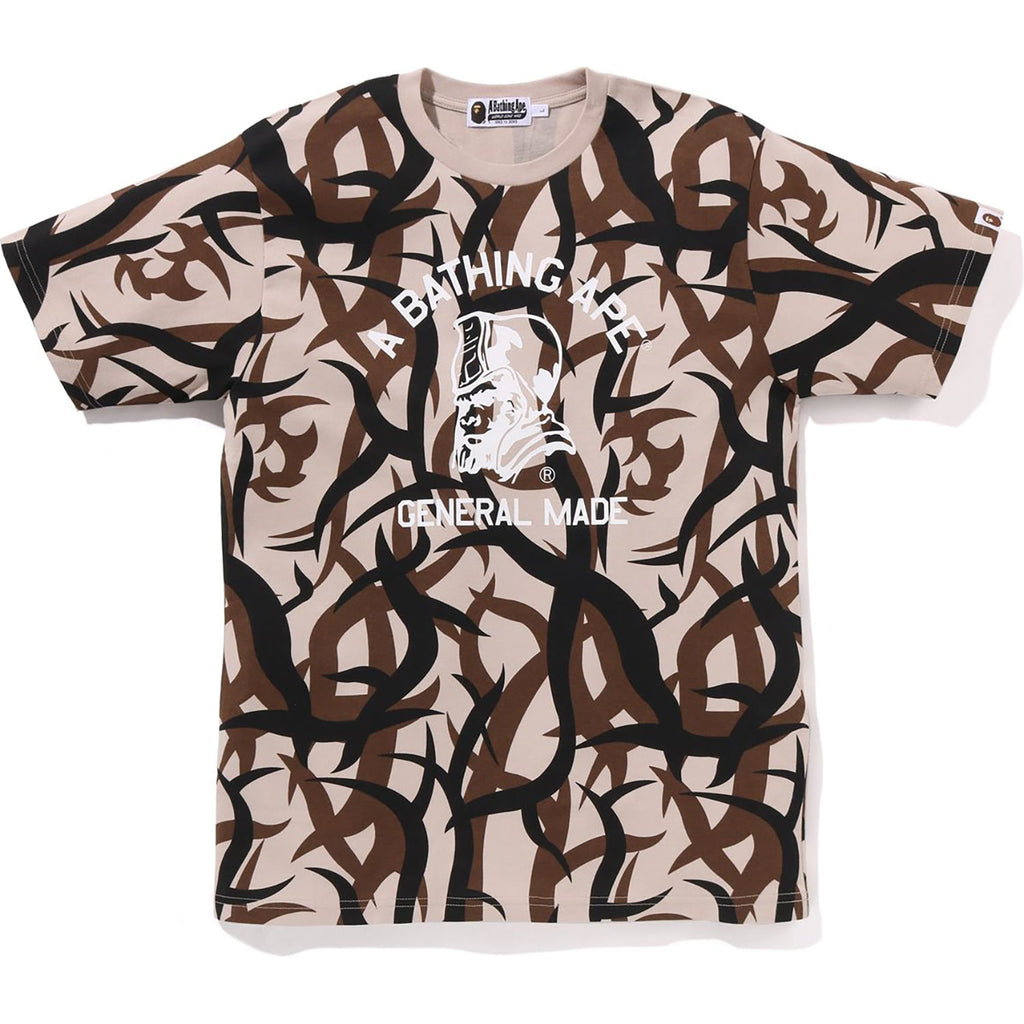 Оригінальна Trial Camo General Tee Mens A bathing ape – боковий вид