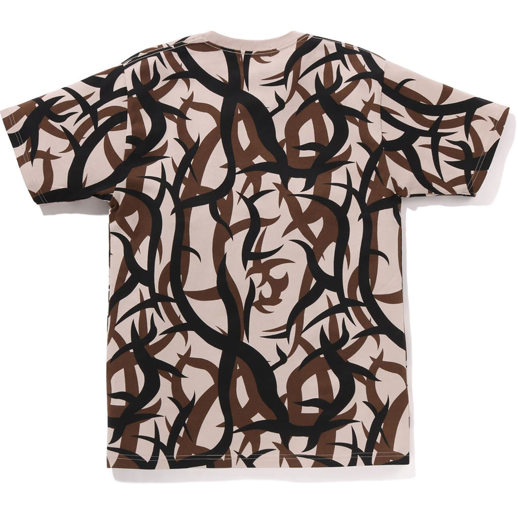 Оригінальна Trial Camo General Tee Mens A bathing ape – вид ззаду