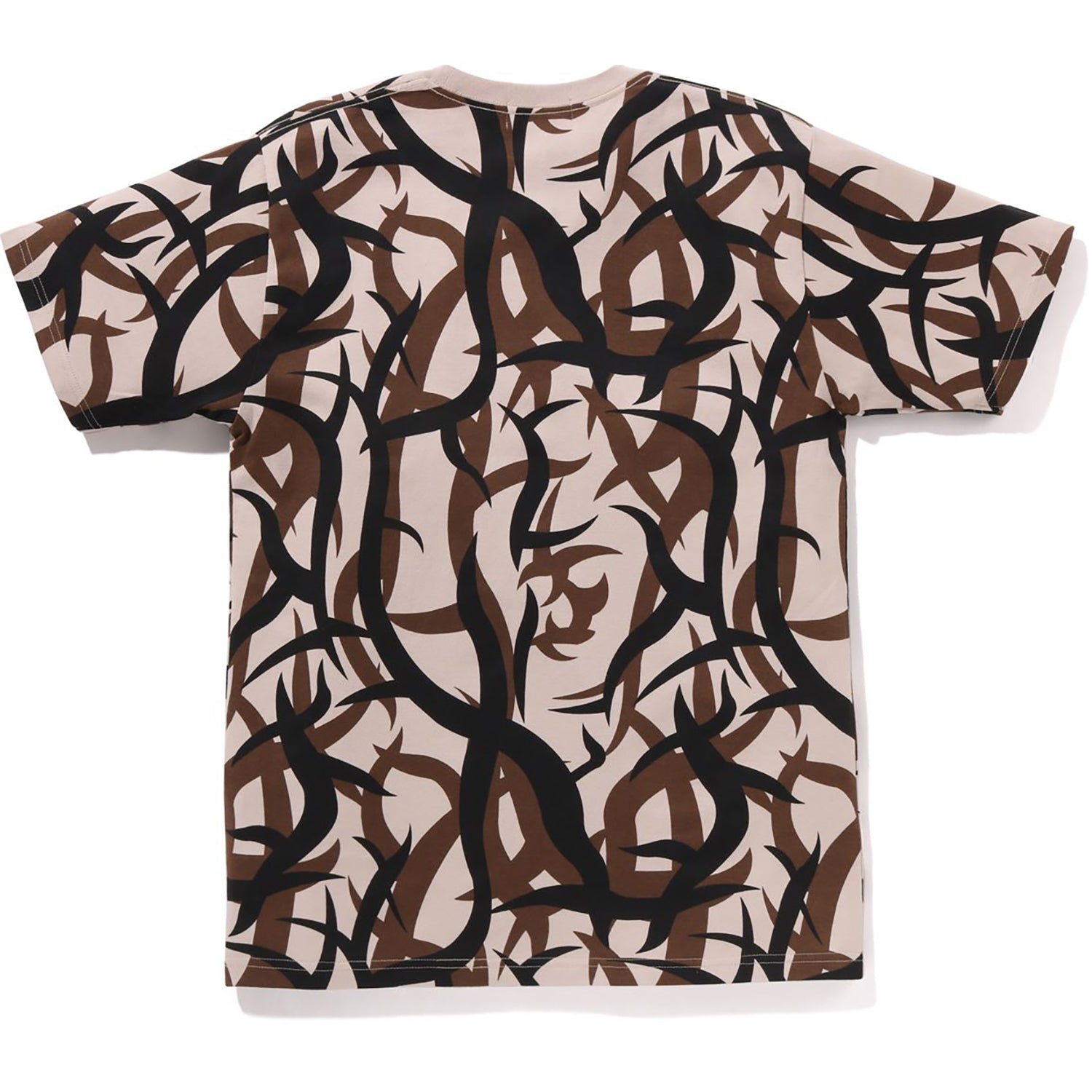 Оригінальна Trial Camo General Tee Mens A bathing ape – вид ззаду