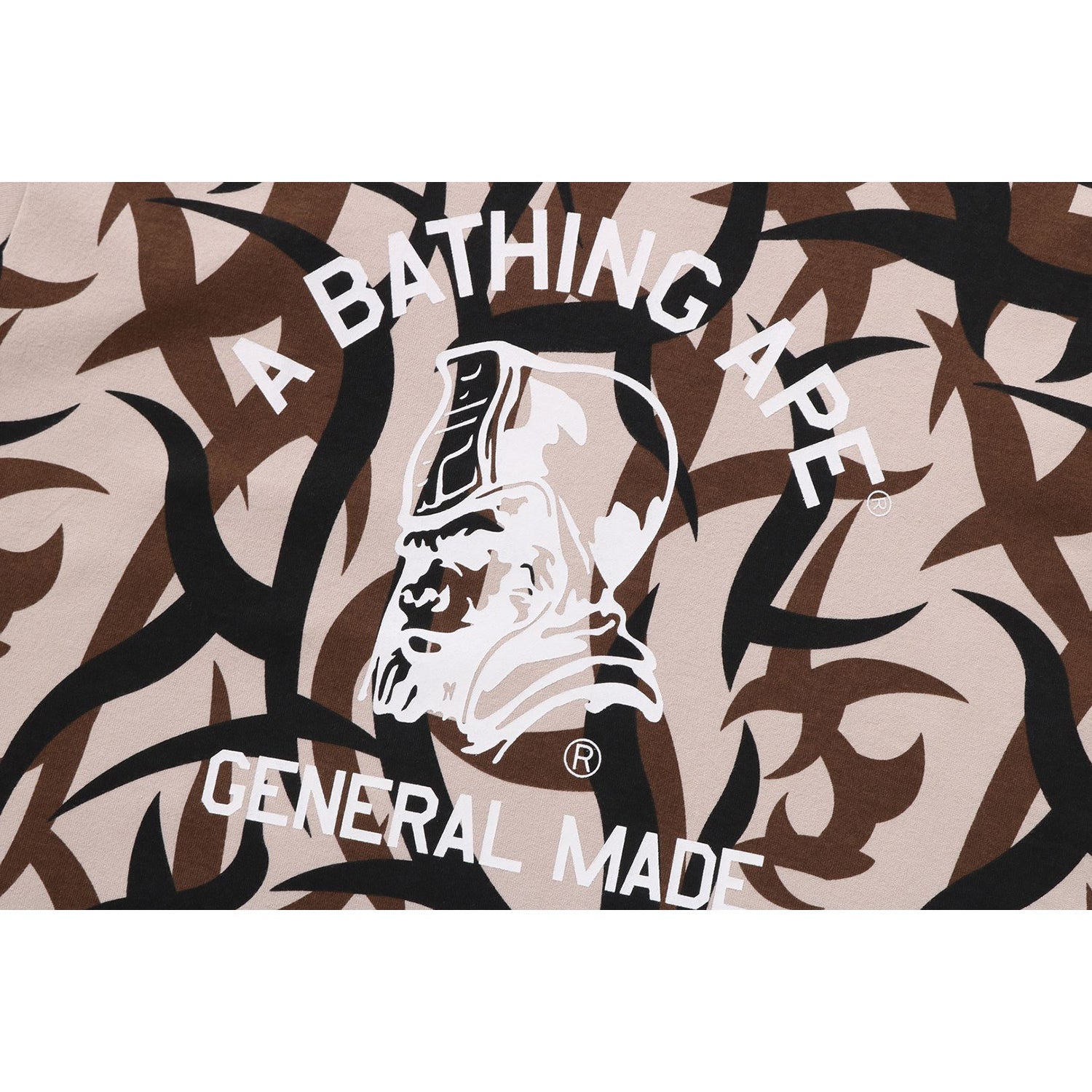 Оригінальна Trial Camo General Tee Mens A bathing ape – детальний вид