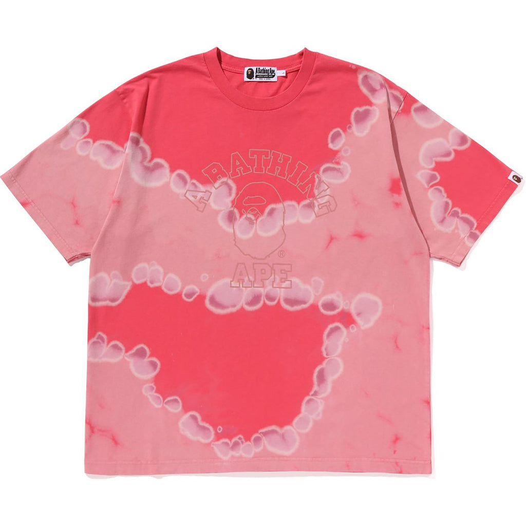 Hand Dye College Relaxed Fit Tee Mens A bathing ape оригінал – Купити в Україні – боковий вид