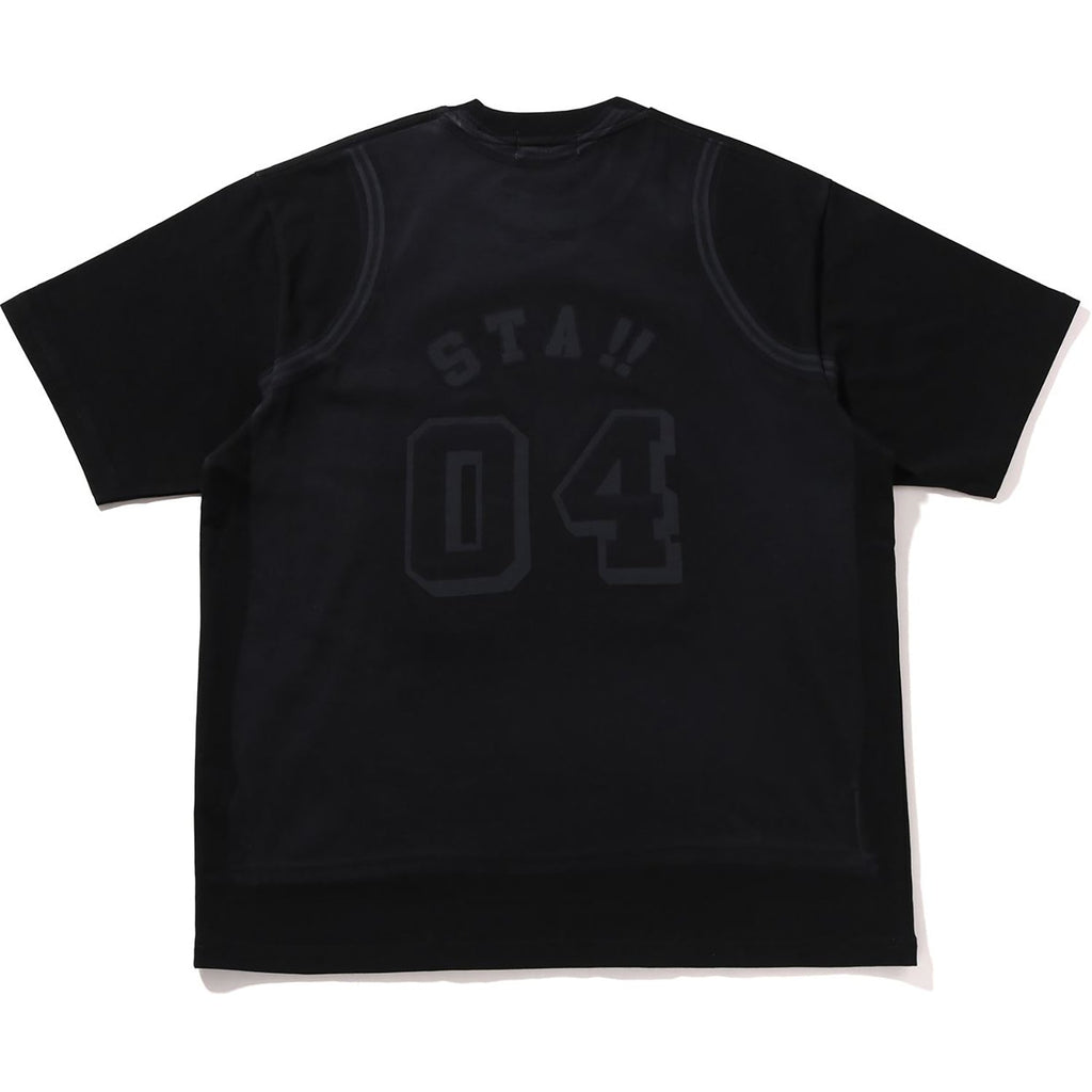 Оригінальна Fake Print Relaxed Fit Tee Mens A bathing ape – вид ззаду